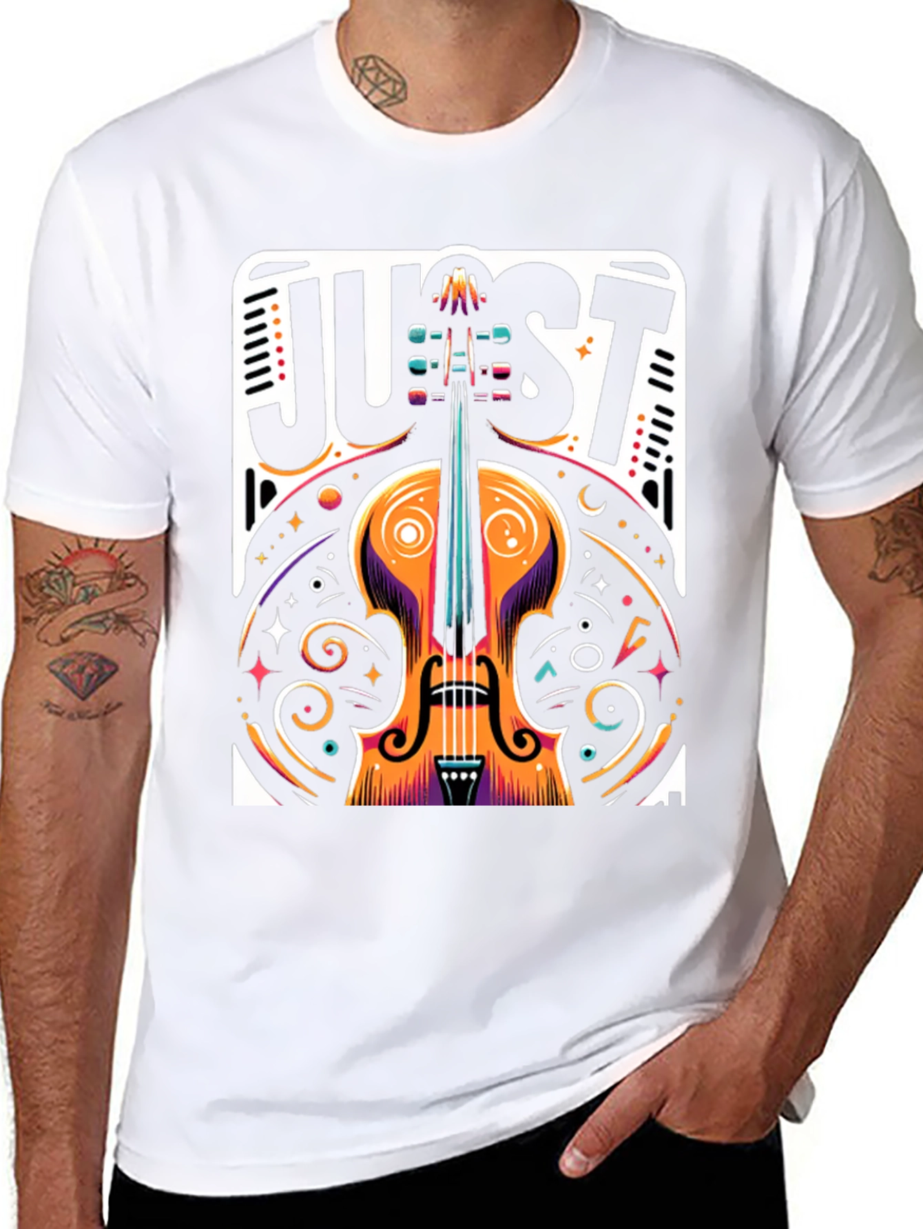 Jazz Cello Graphic Tee - Unique Music Lover Shirt