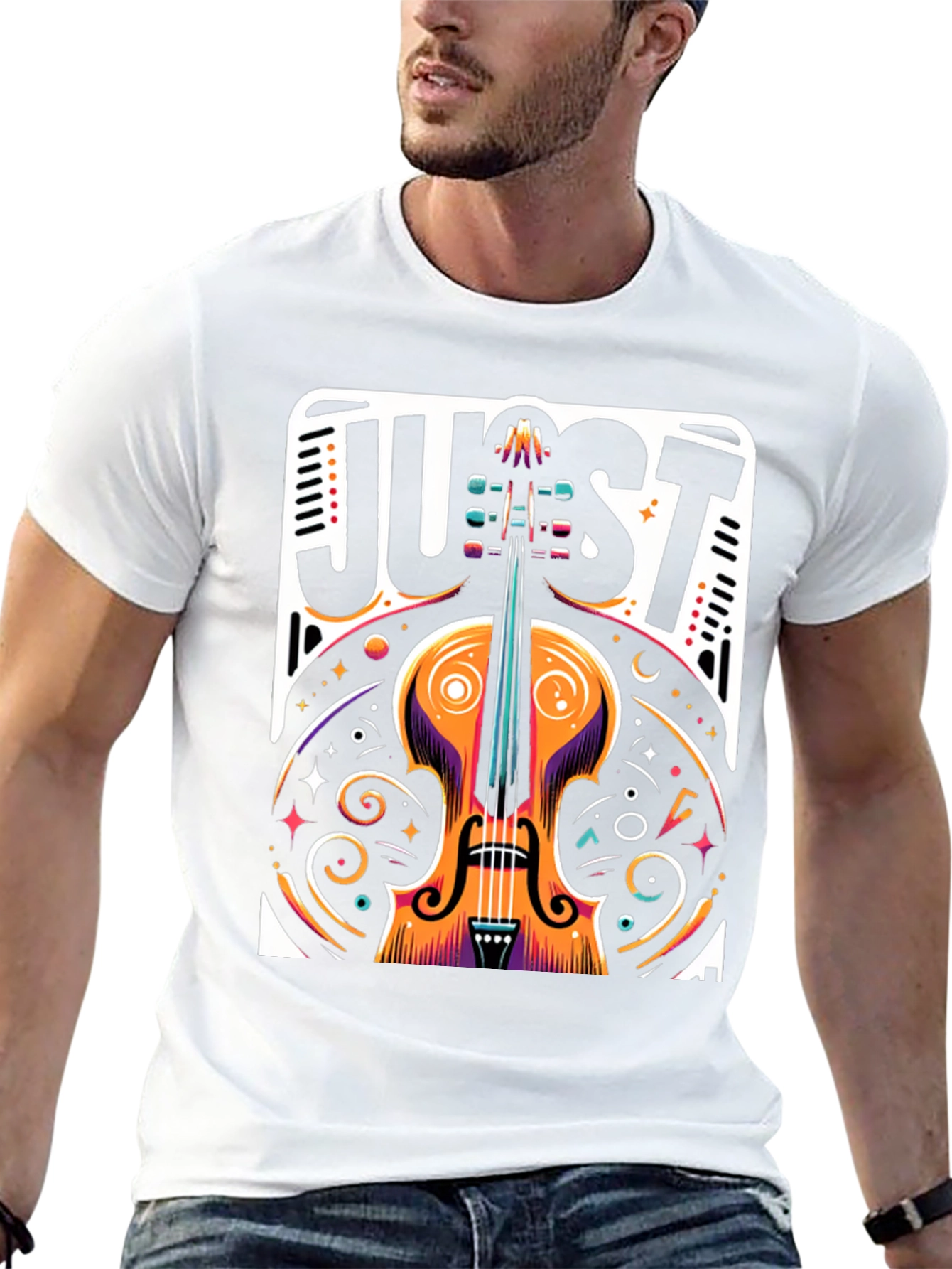 Jazz Cello Graphic Tee - Unique Music Lover Shirt