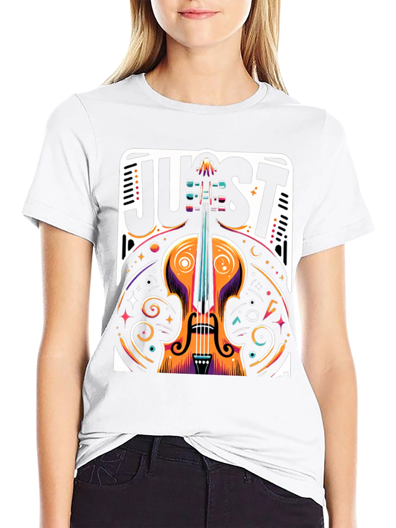 Jazz Cello Graphic Tee - Unique Music Lover Shirt