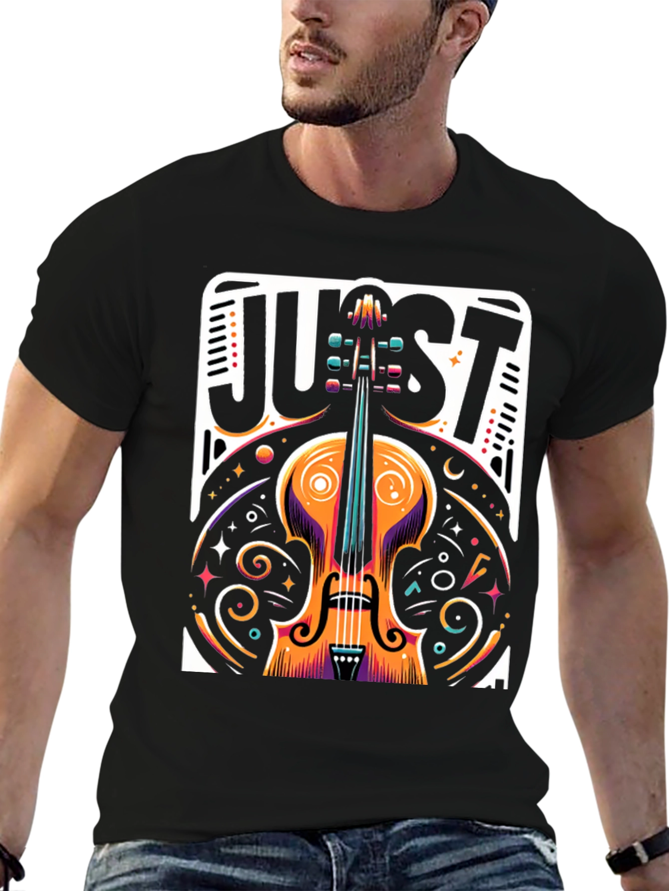 Jazz Cello Graphic Tee - Unique Music Lover Shirt