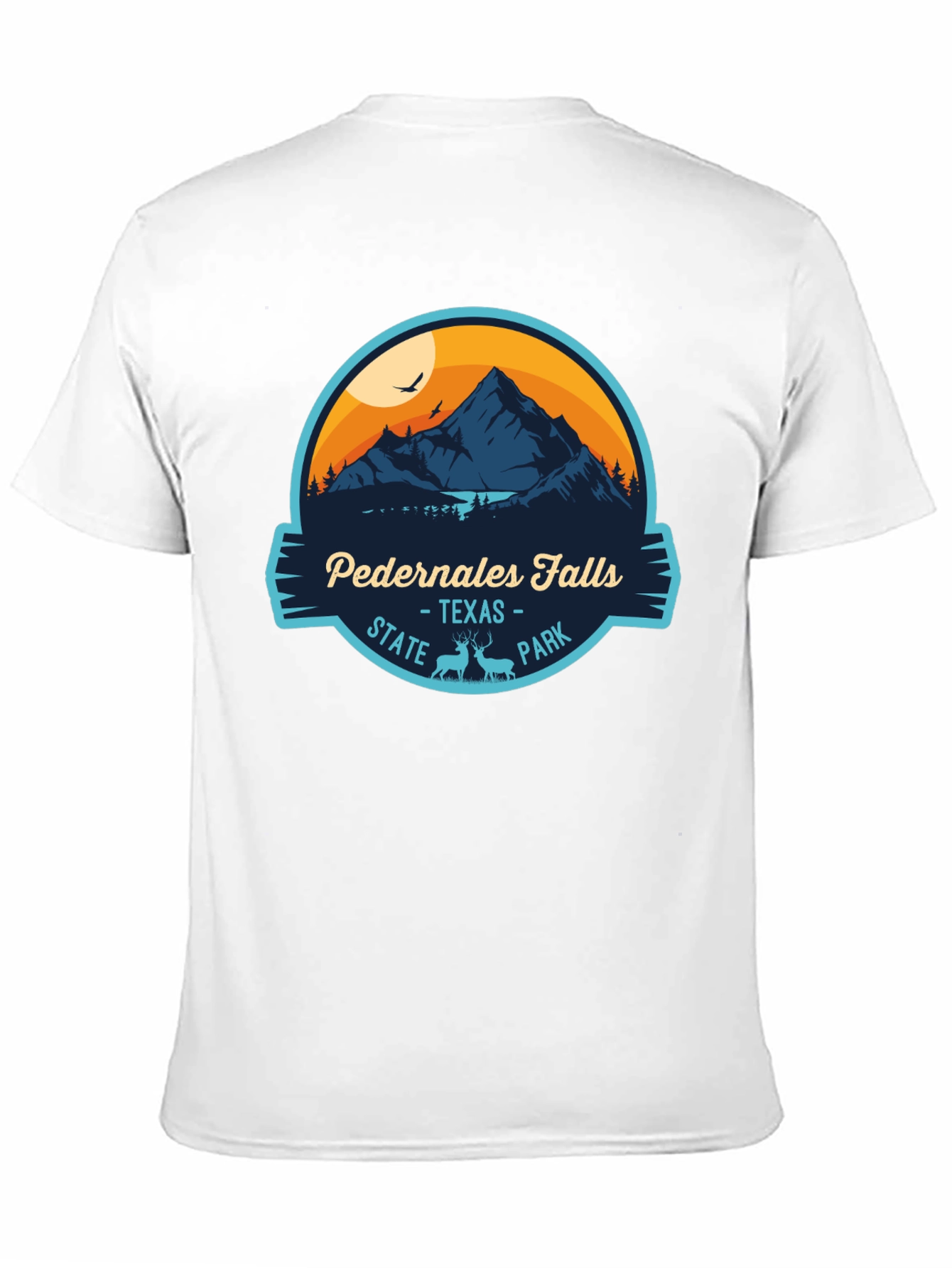 Pedernales Falls State Park Black T-Shirt