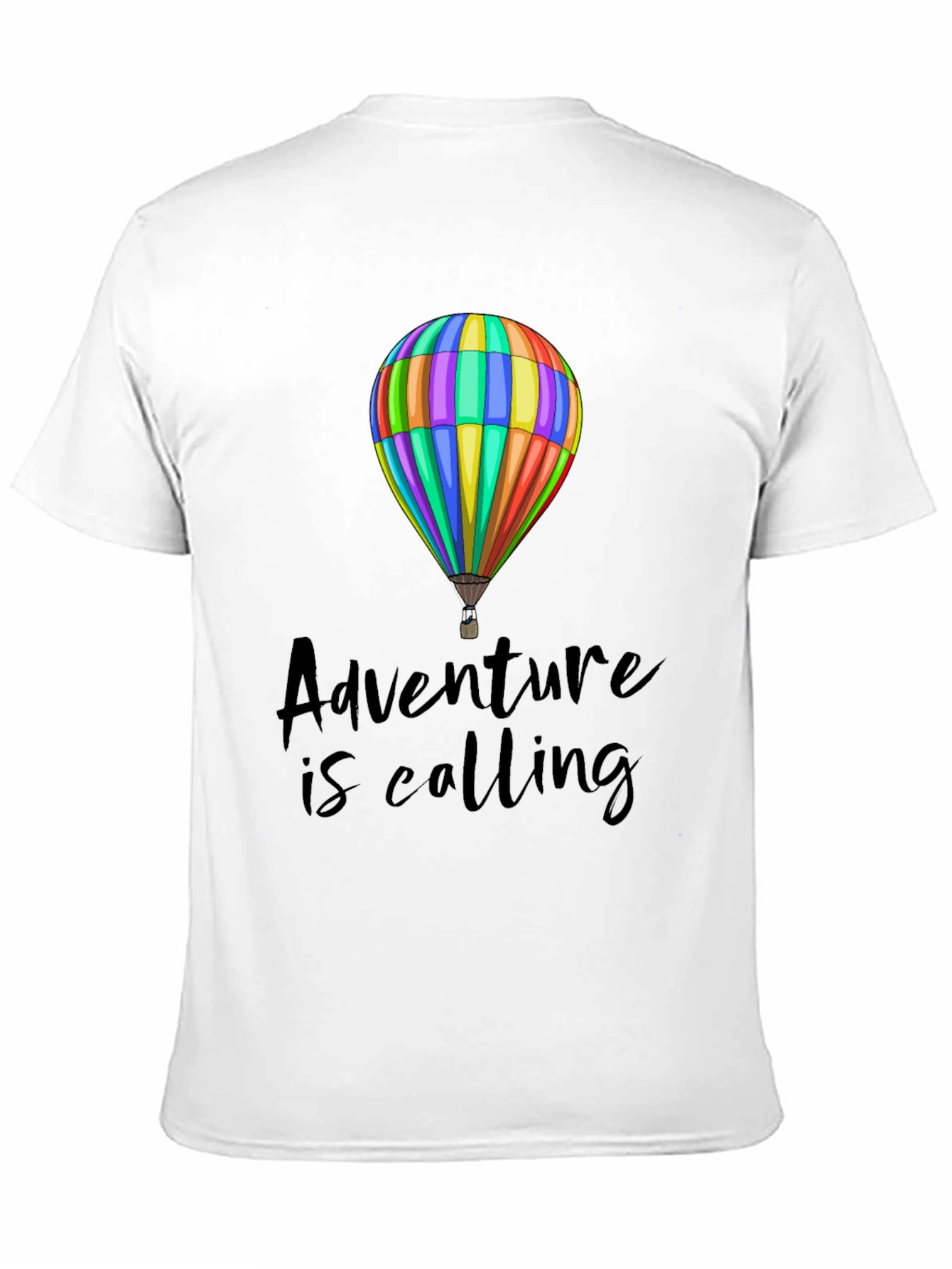 Adventure is Calling T-Shirt - Hot Air Balloon Graphic