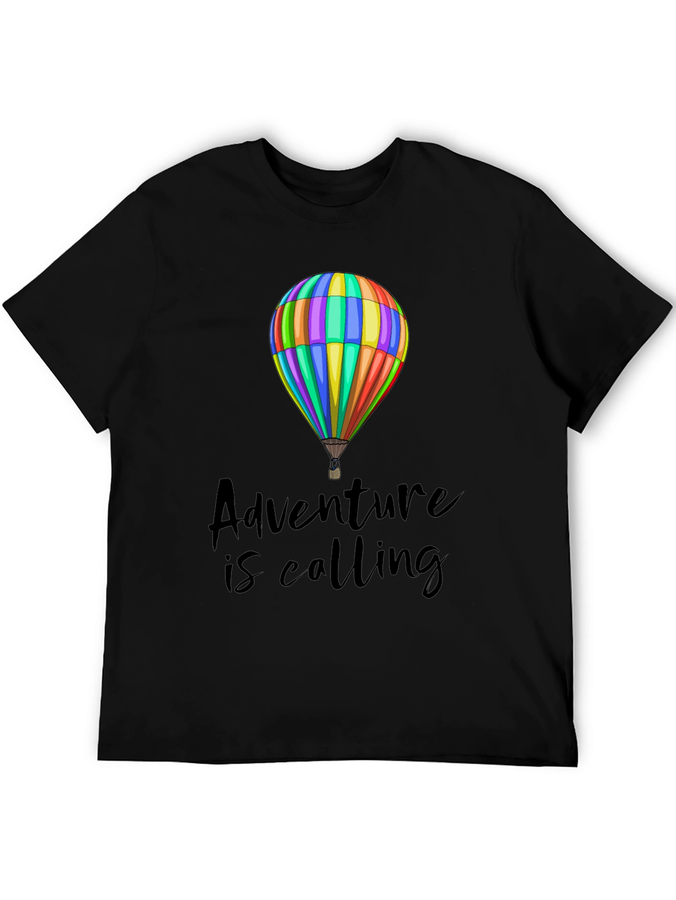 Adventure is Calling T-Shirt - Hot Air Balloon Graphic