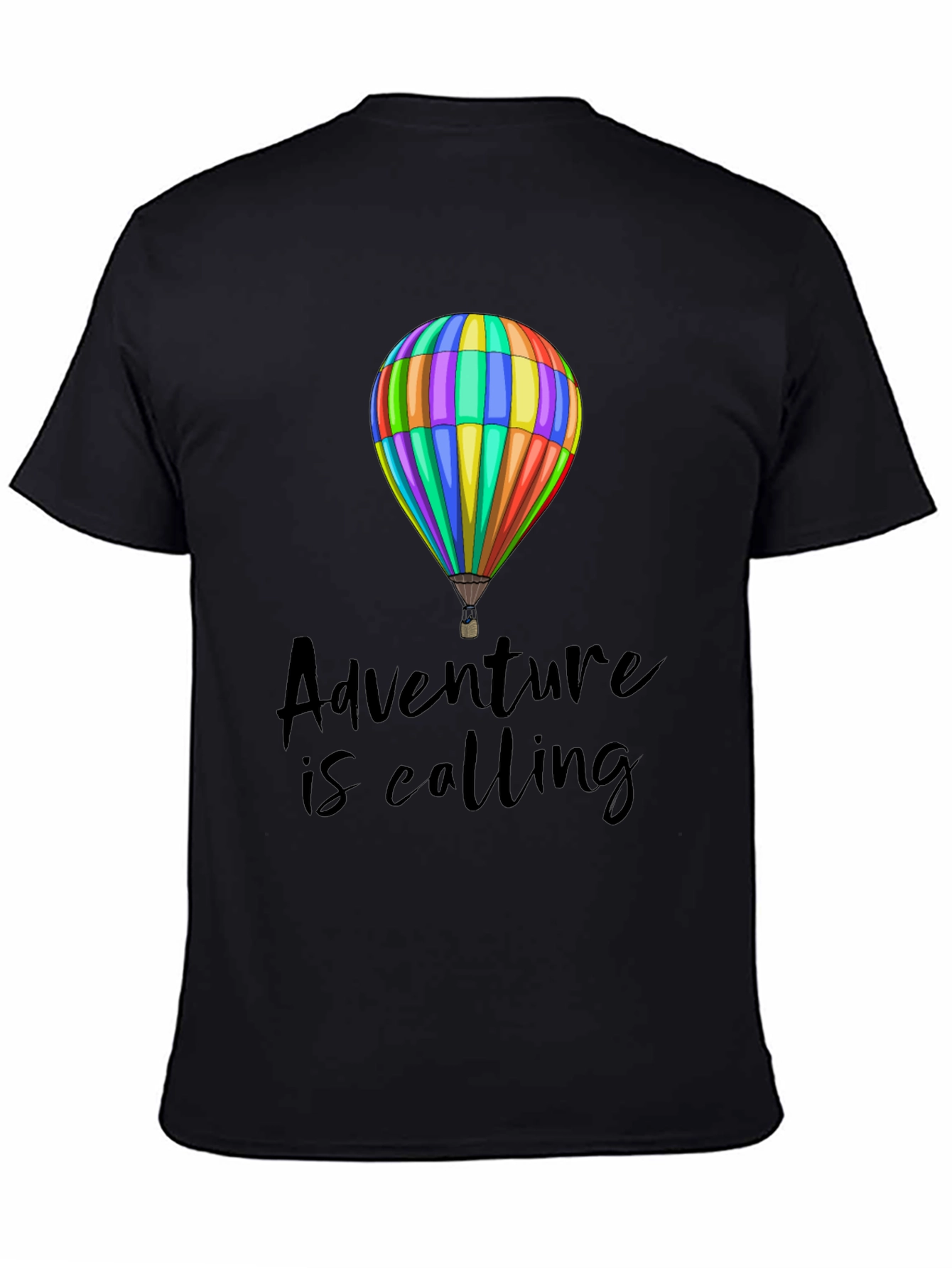 Adventure is Calling T-Shirt - Hot Air Balloon Graphic