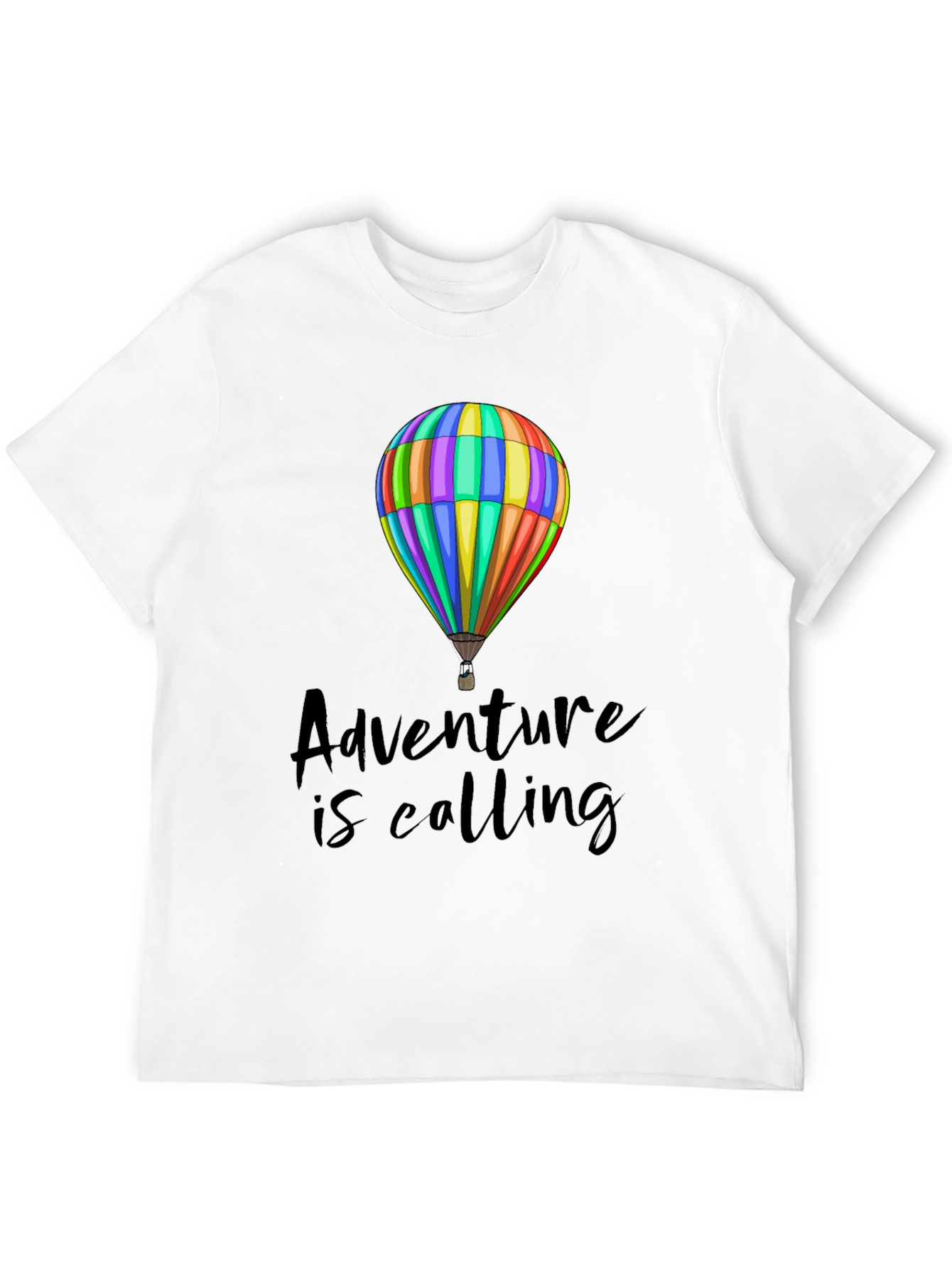Adventure is Calling T-Shirt - Hot Air Balloon Graphic