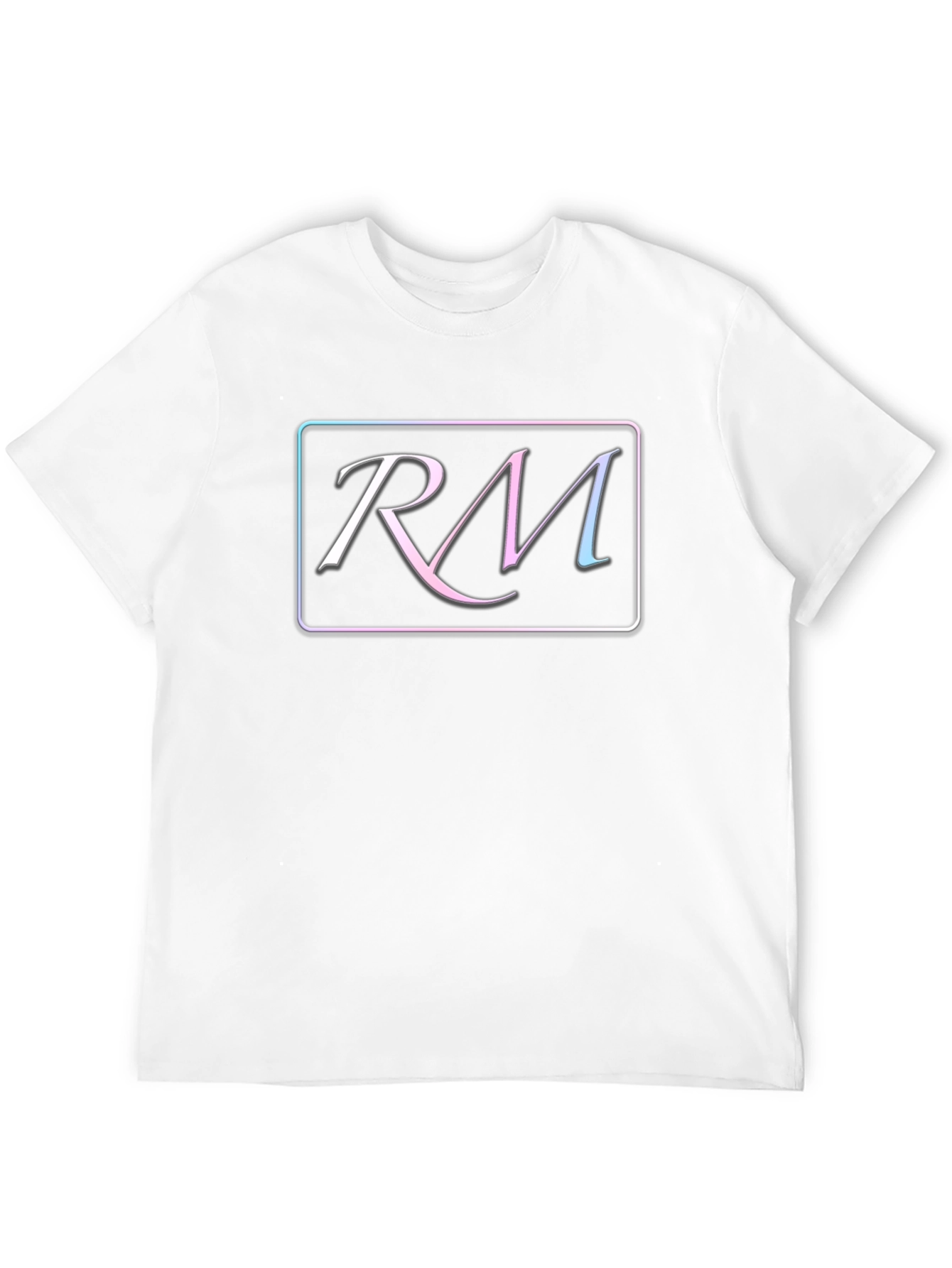 RM Initial T-Shirt - Stylish Monogram Tee