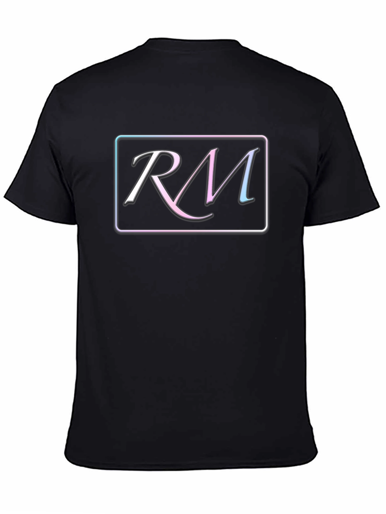 RM Initial T-Shirt - Stylish Monogram Tee