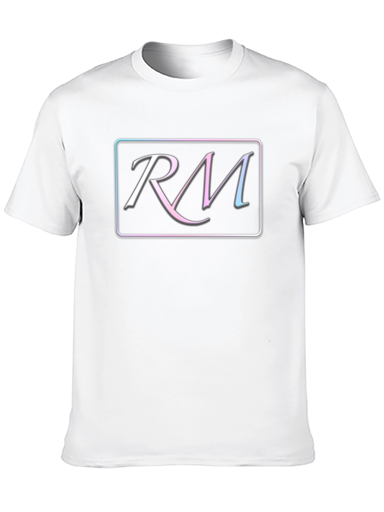 RM Initial T-Shirt - Stylish Monogram Tee