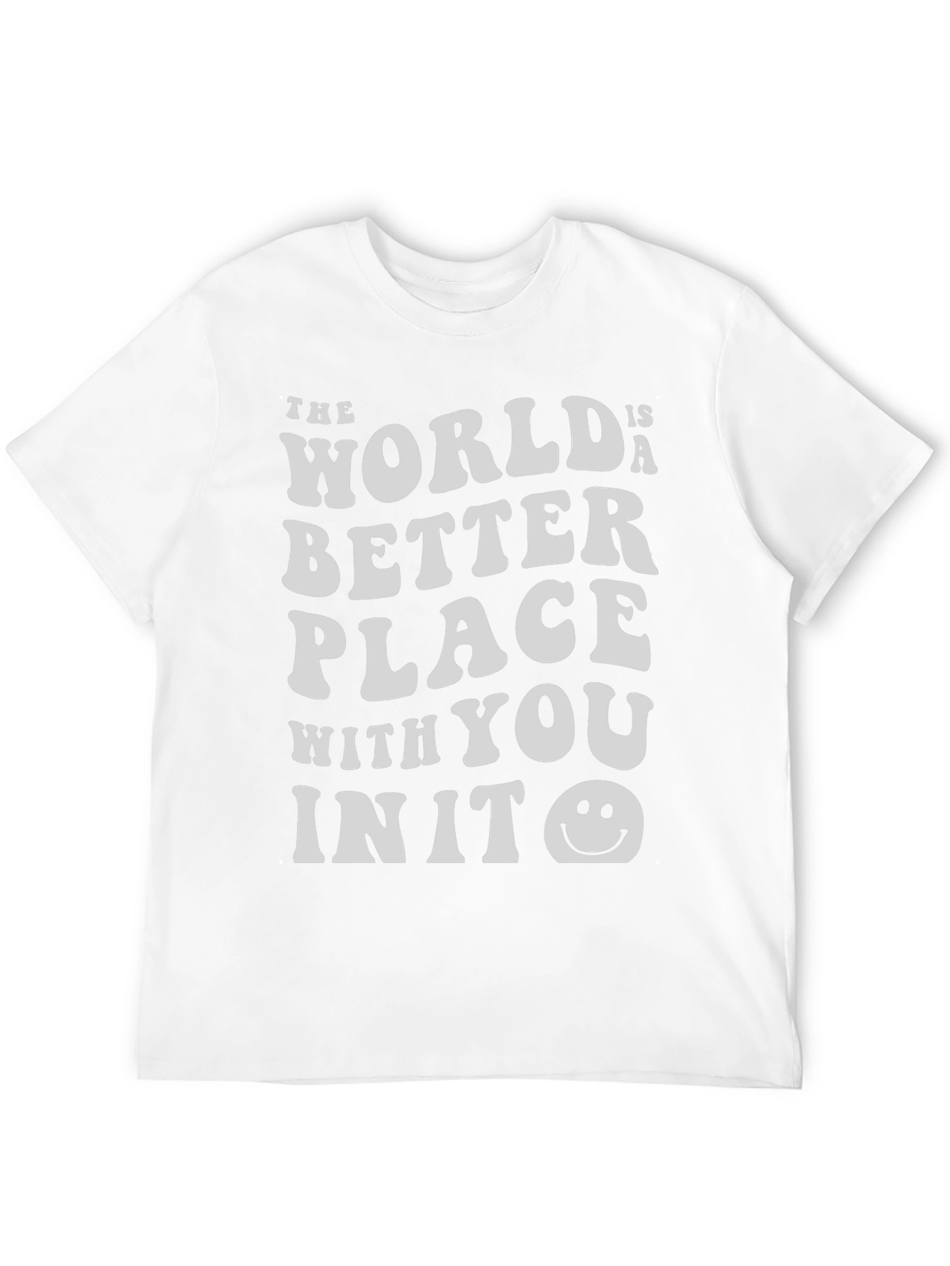 World is a Better Place T-Shirt - Black