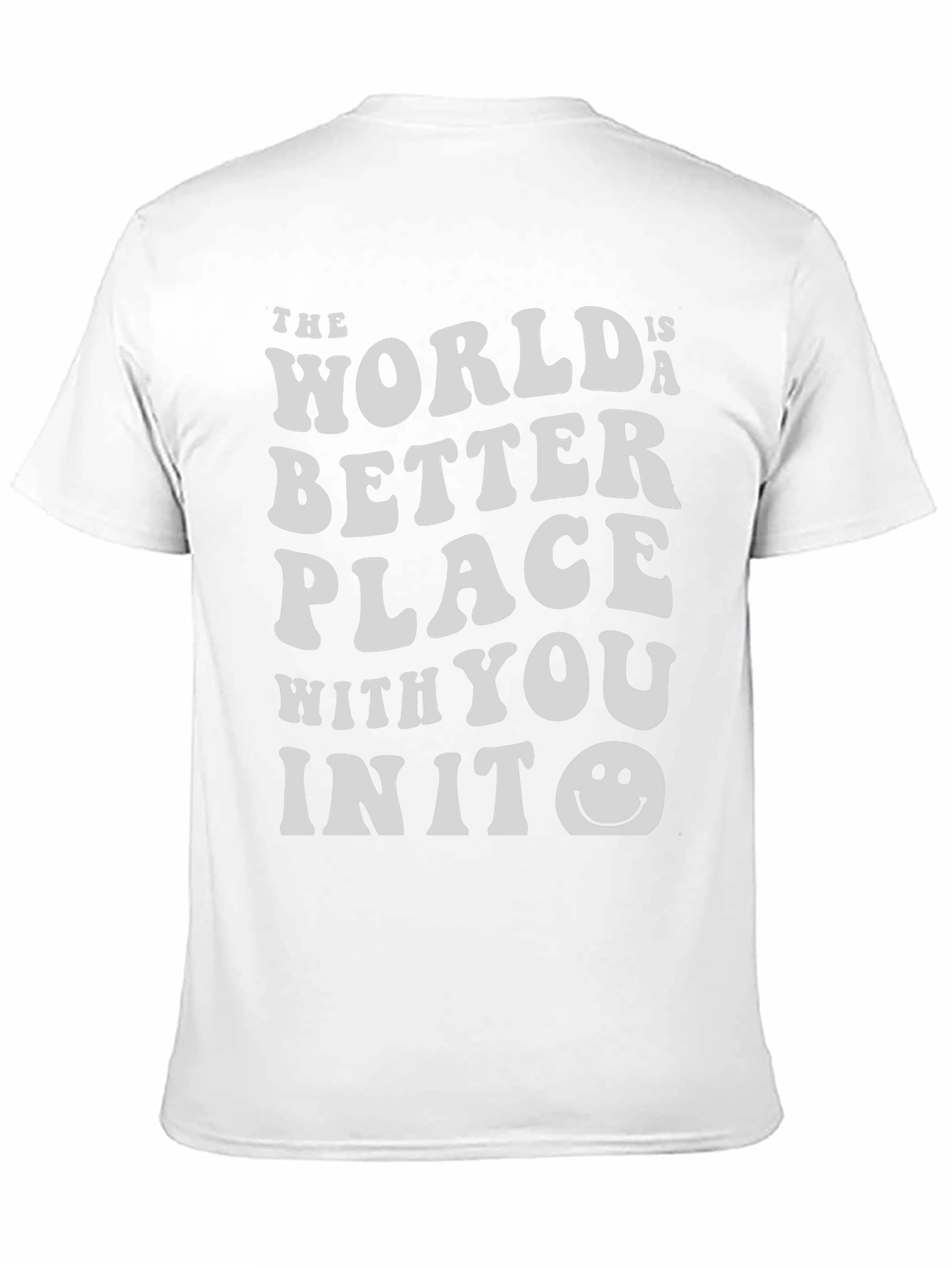 World is a Better Place T-Shirt - Black