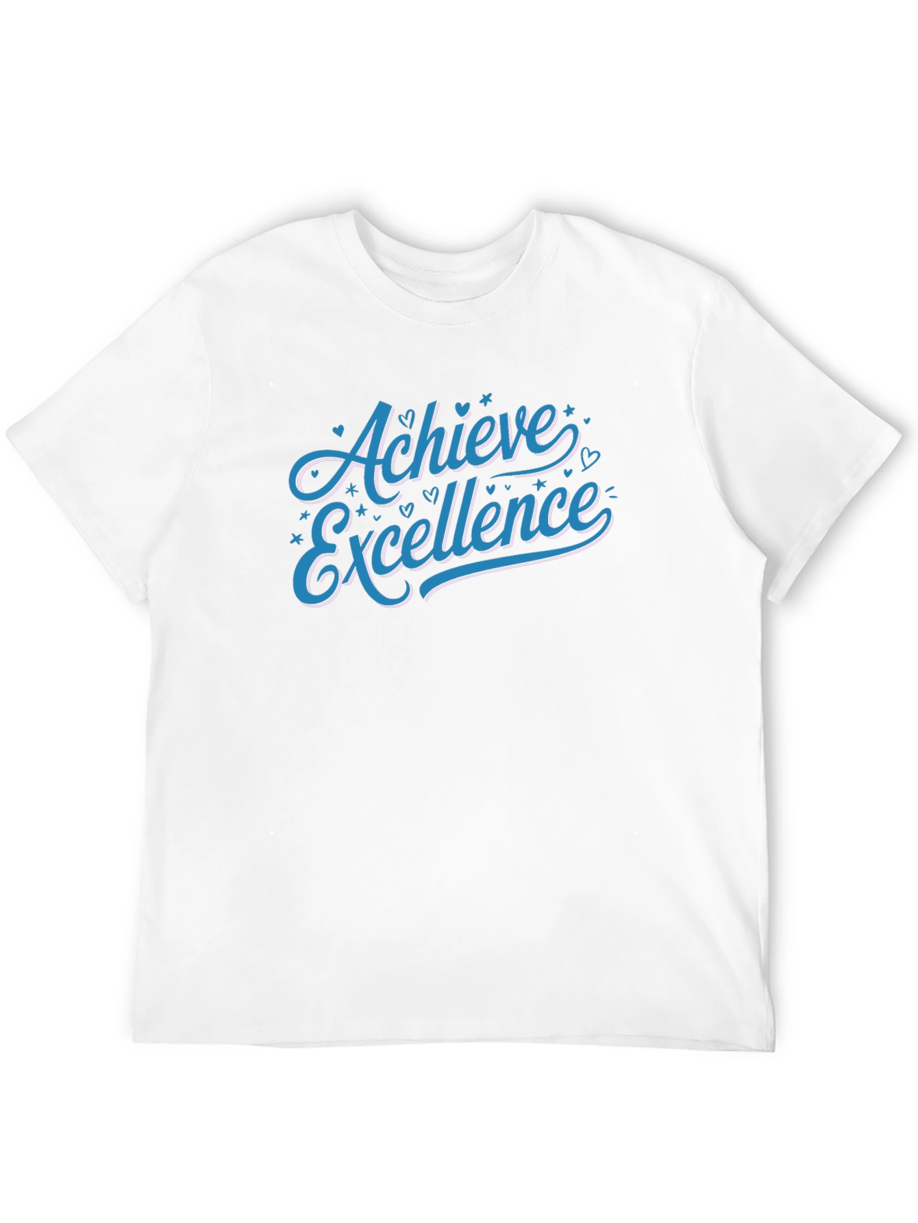 Achieve Excellence Graphic Tee - Black