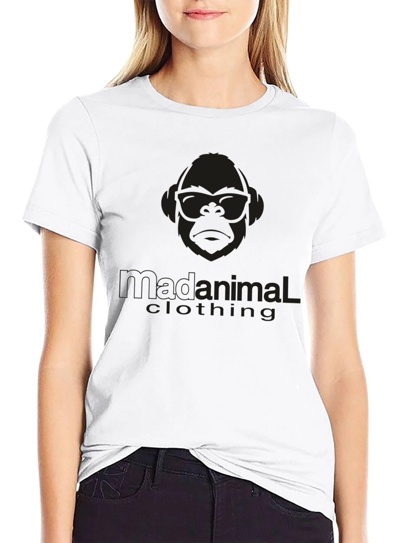 Urban Animal Crew Neck T-Shirt