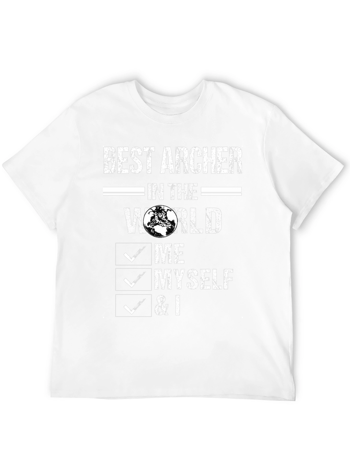 Best Archer Graphic Tee: Me Myself & I