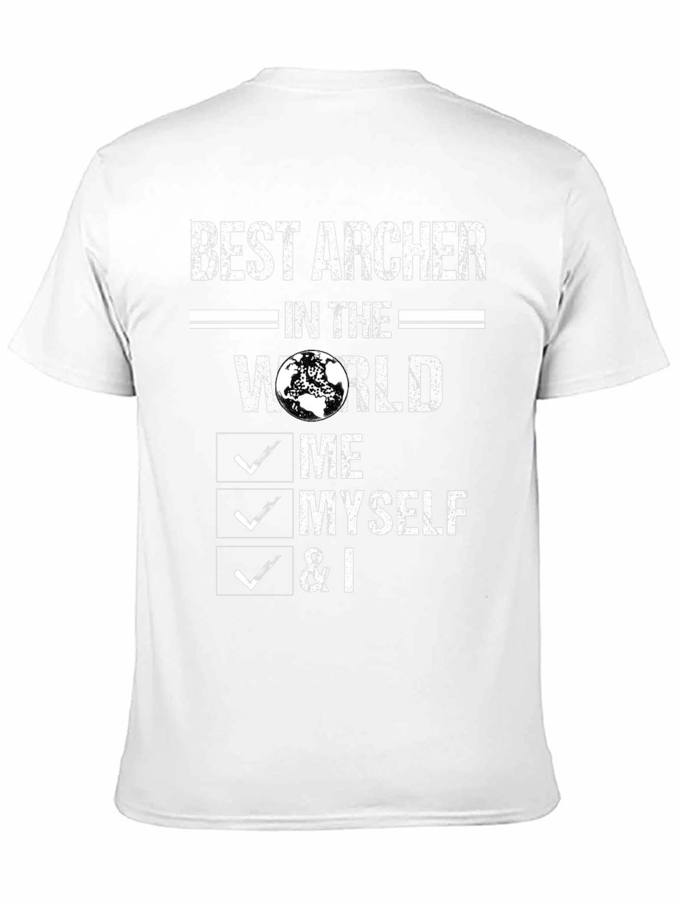 Best Archer Graphic Tee: Me Myself & I