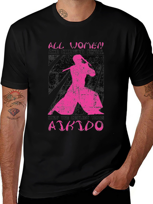 Aikido Womens T-Shirt Martial Arts Gift