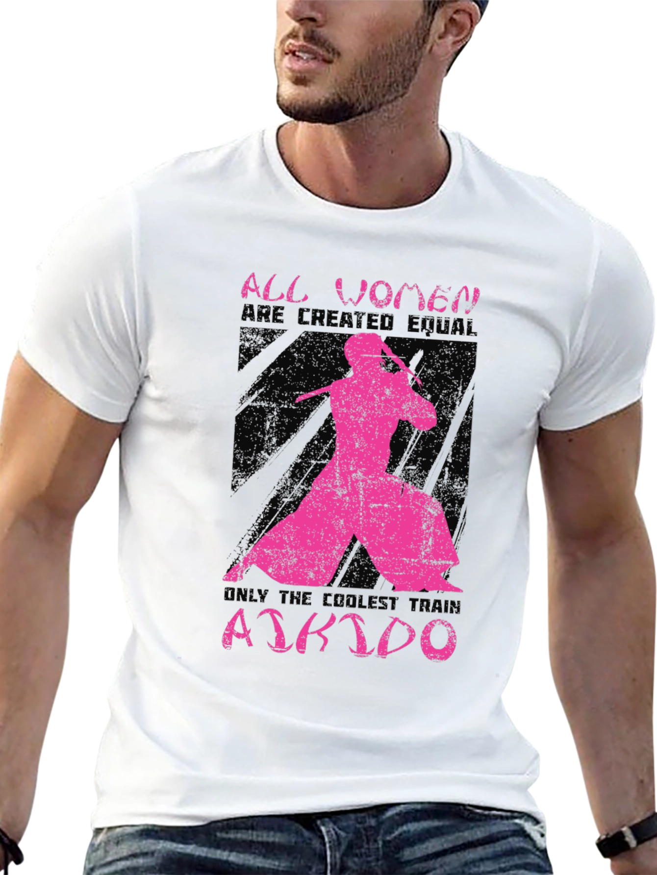 Aikido Womens T-Shirt Martial Arts Gift