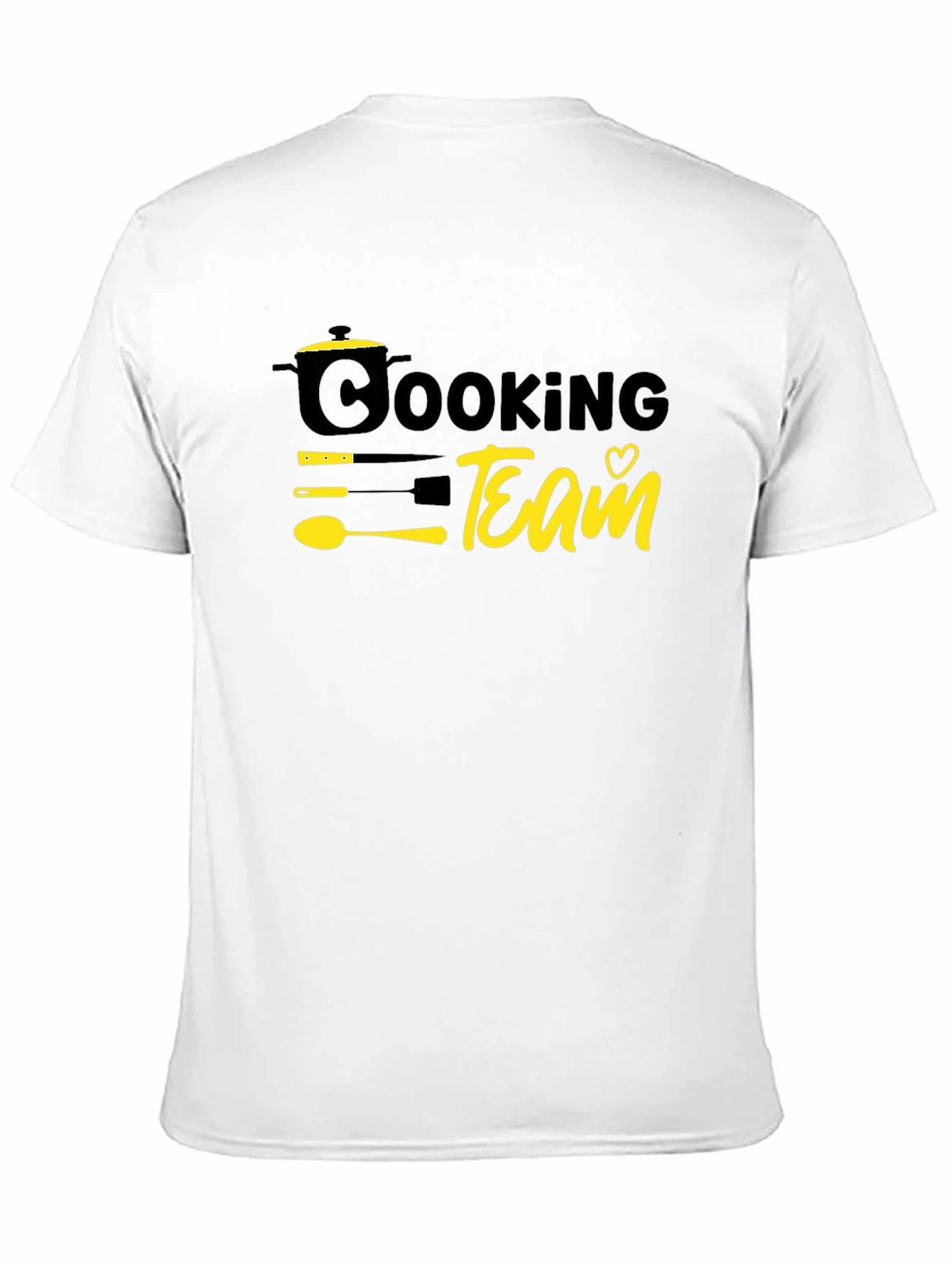 Cooking Team Graphic Tee - Black