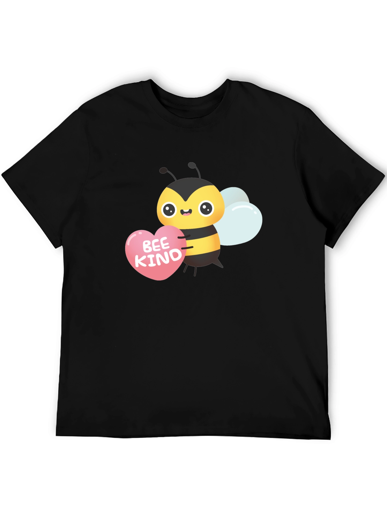 Bee Kind T-Shirt - Cute Bee with Heart Design
