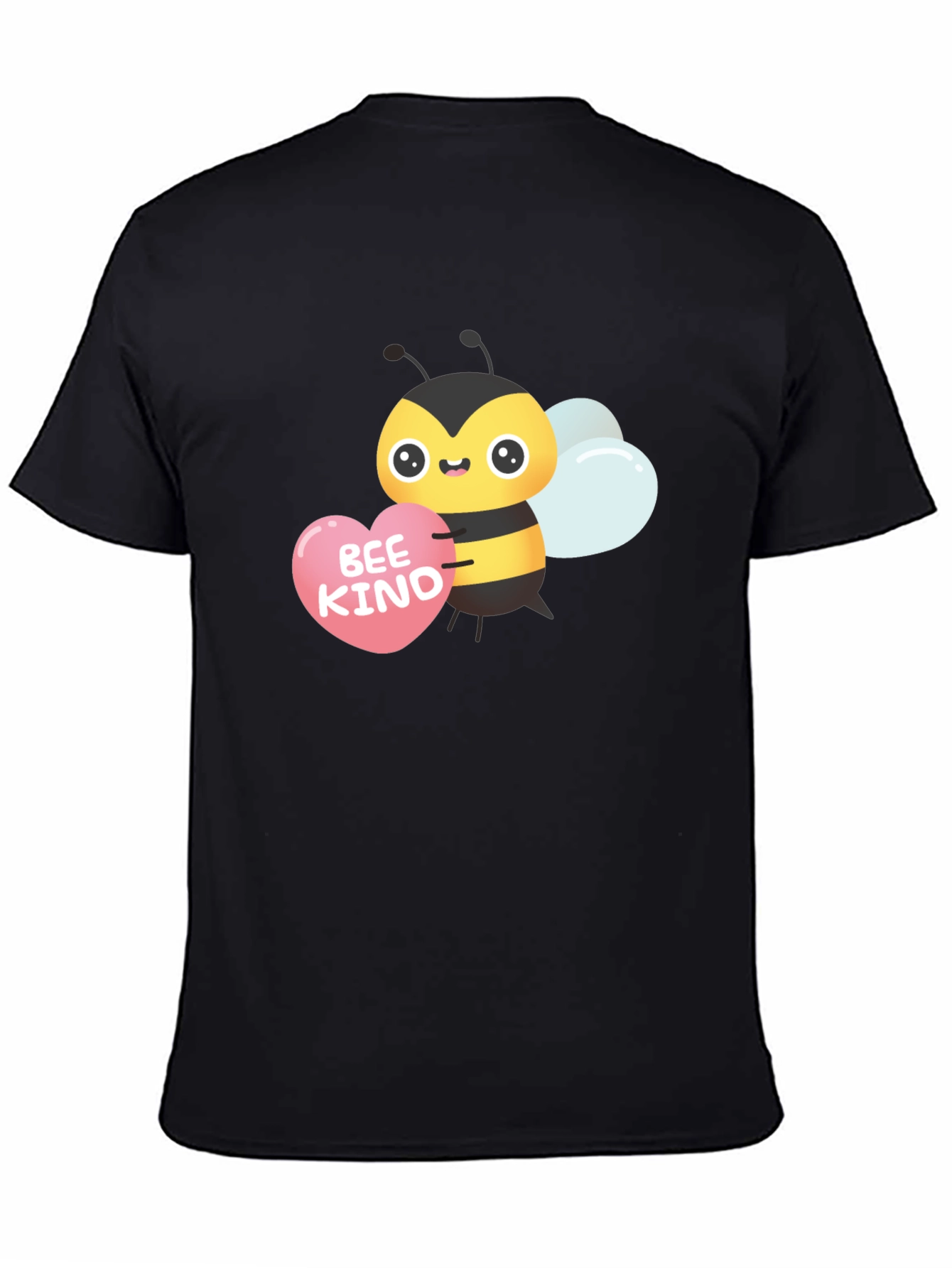 Bee Kind T-Shirt - Cute Bee with Heart Design