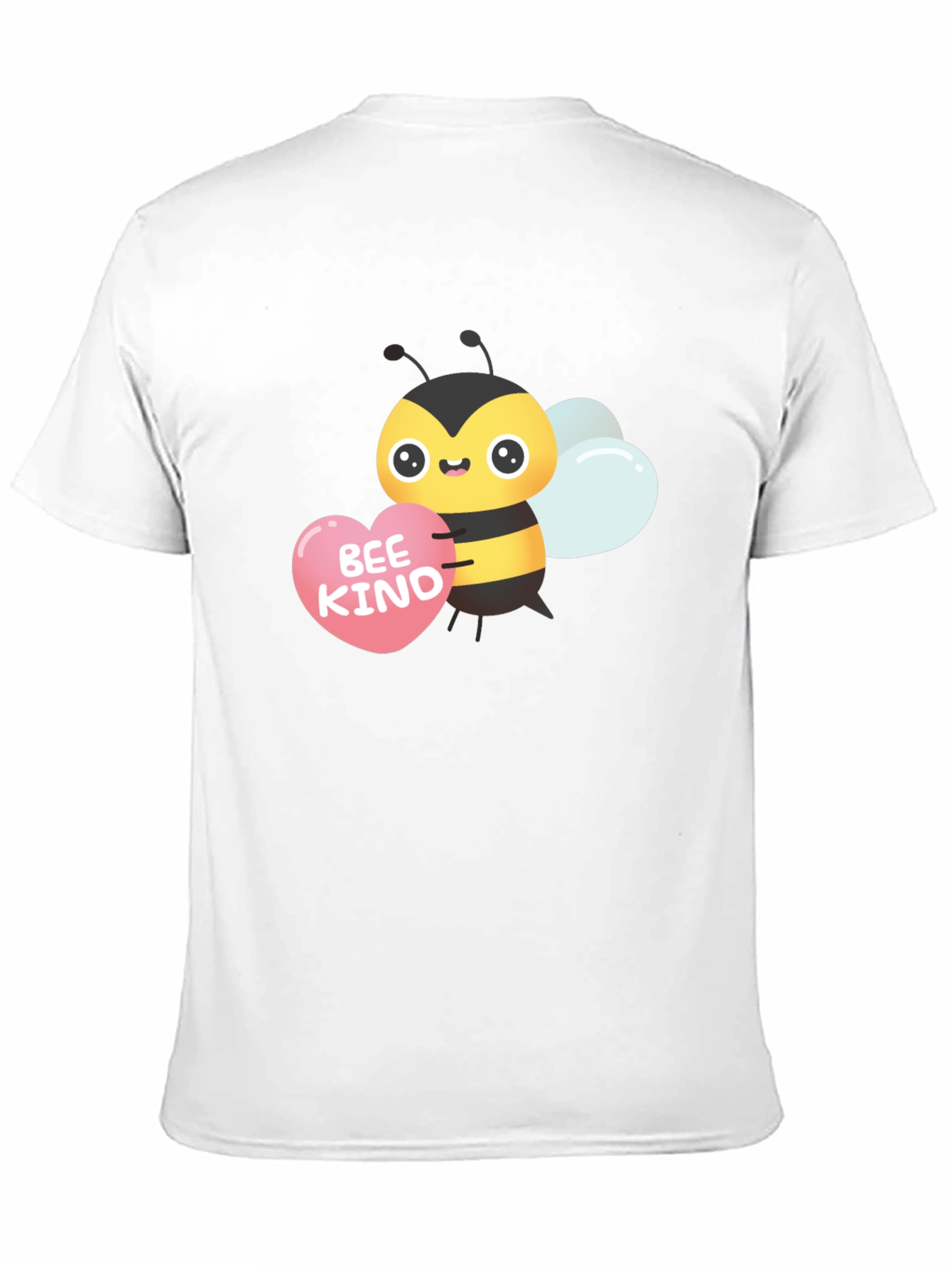Bee Kind T-Shirt - Cute Bee with Heart Design