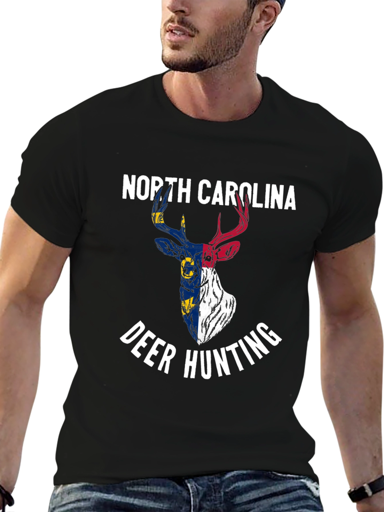 North Carolina Deer Hunting T-Shirt