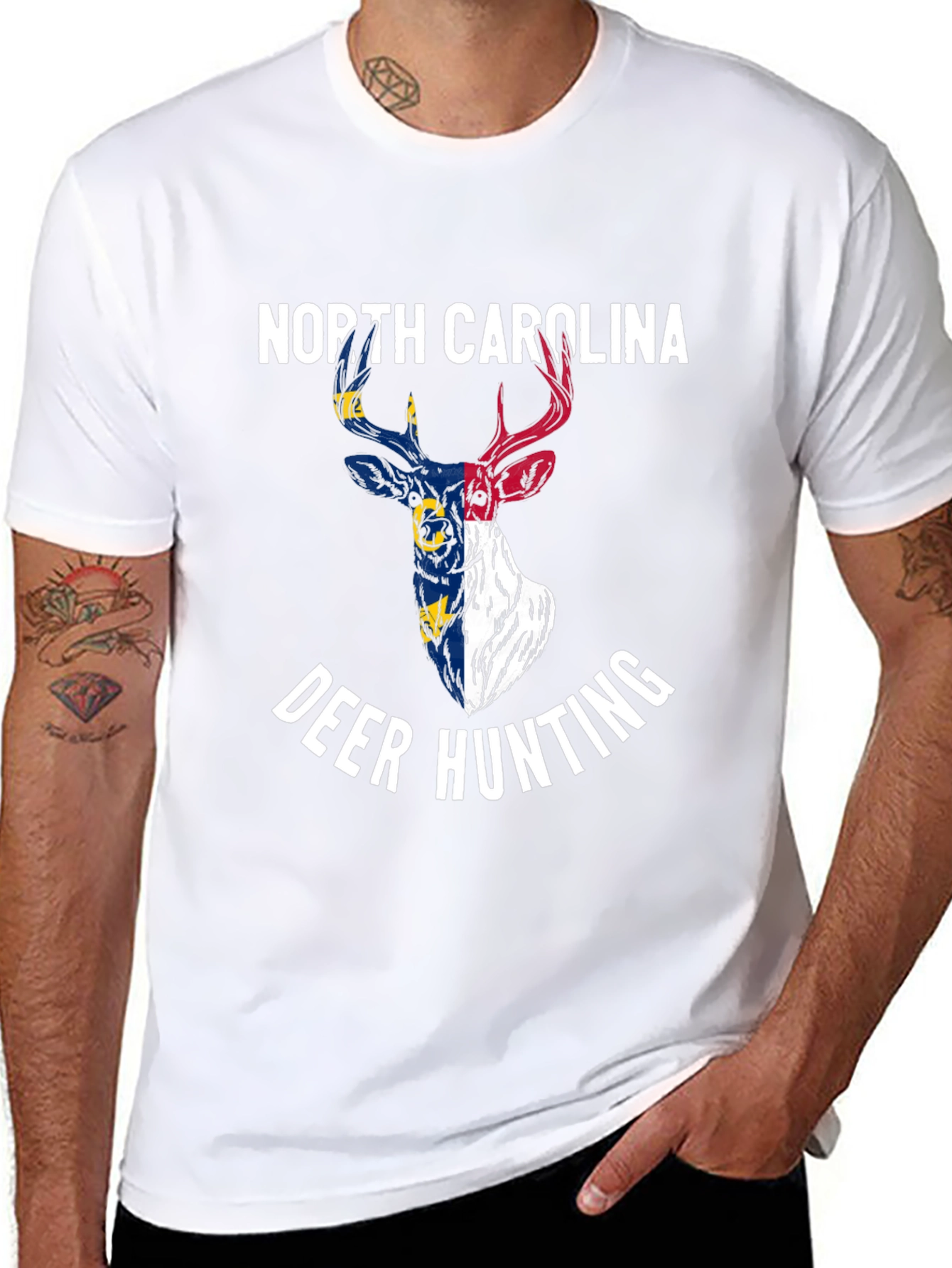 North Carolina Deer Hunting T-Shirt