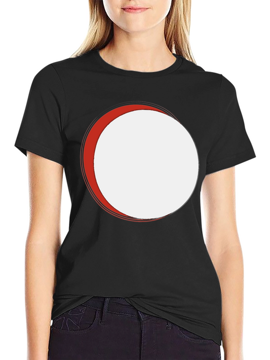 Modern Graphic Tee with Circle Design