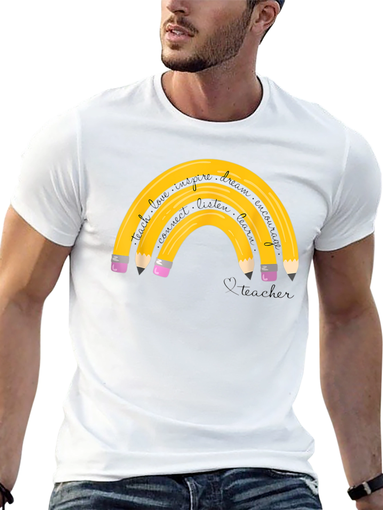 Teacher Rainbow T-Shirt