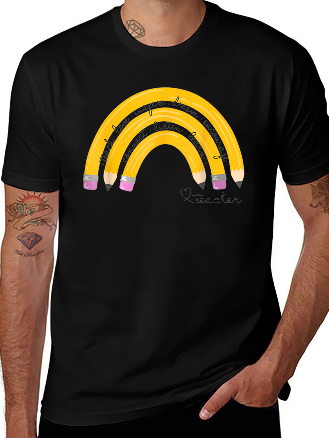 Teacher Rainbow T-Shirt