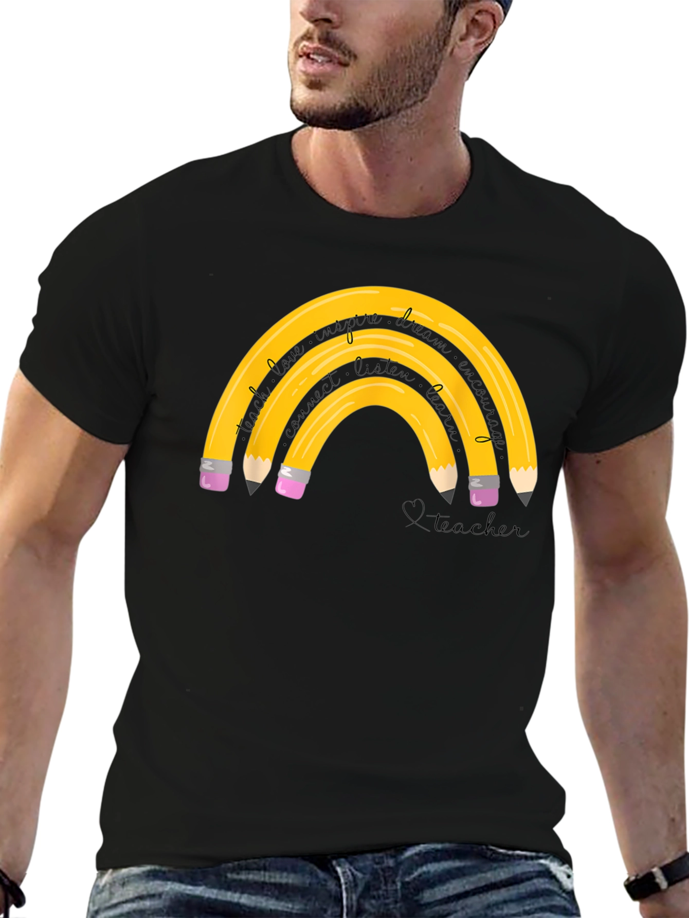 Teacher Rainbow T-Shirt