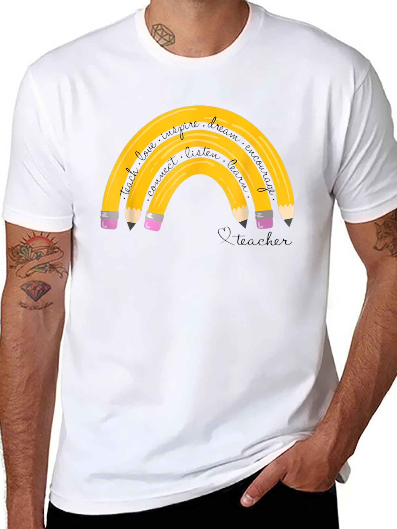 Teacher Rainbow T-Shirt