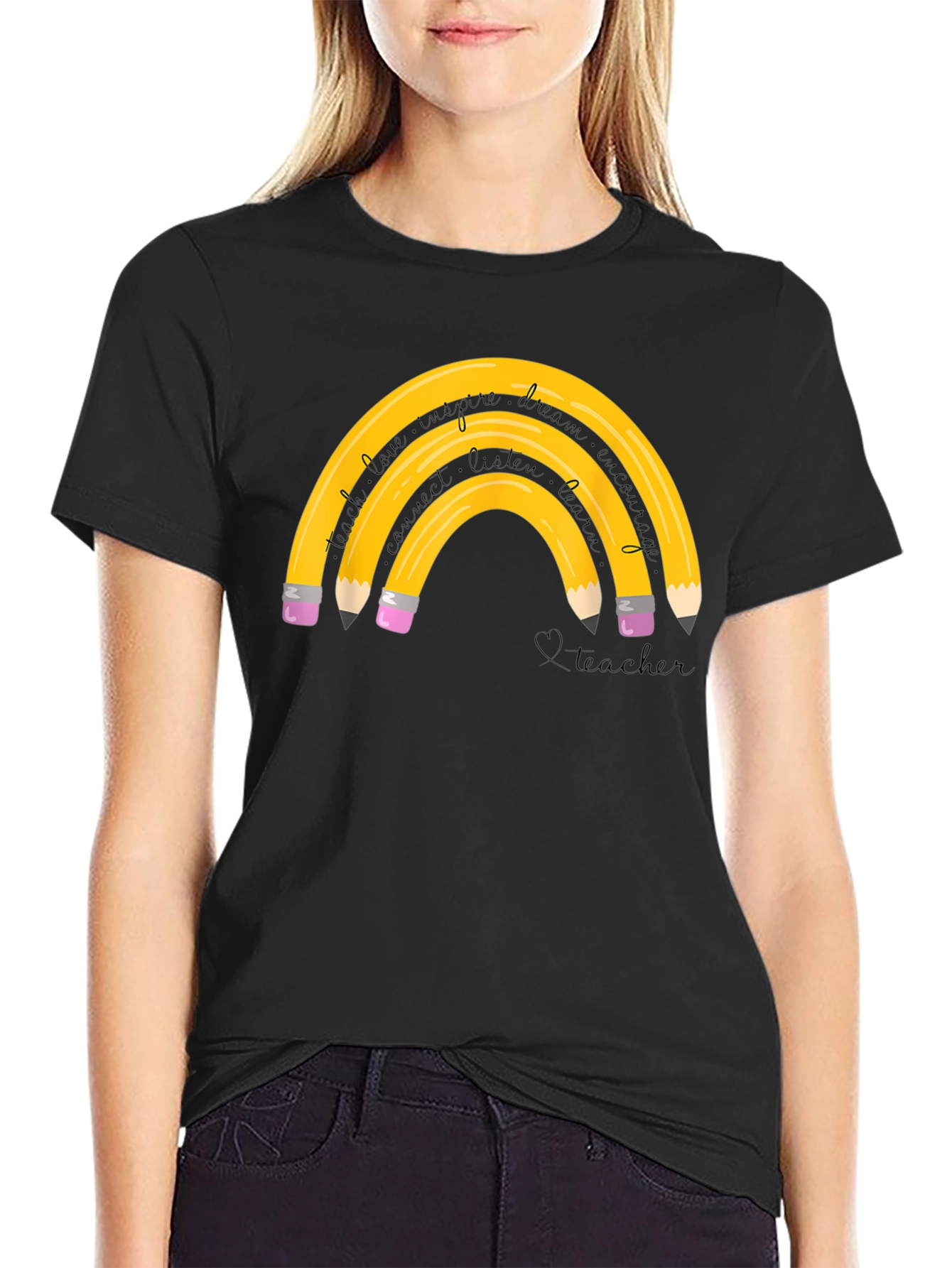 Teacher Rainbow T-Shirt