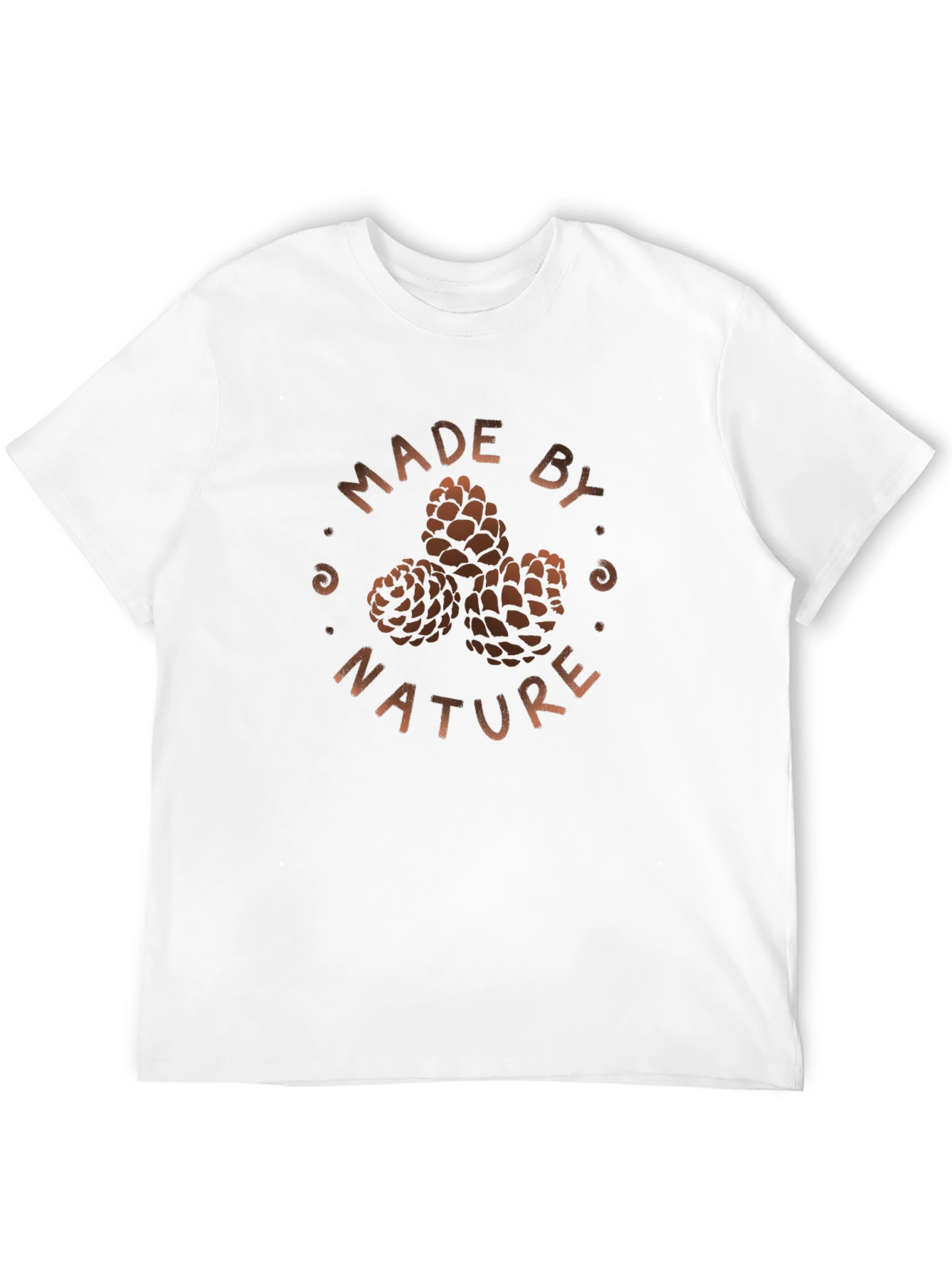 Made by Nature Black Graphic T-Shirt
