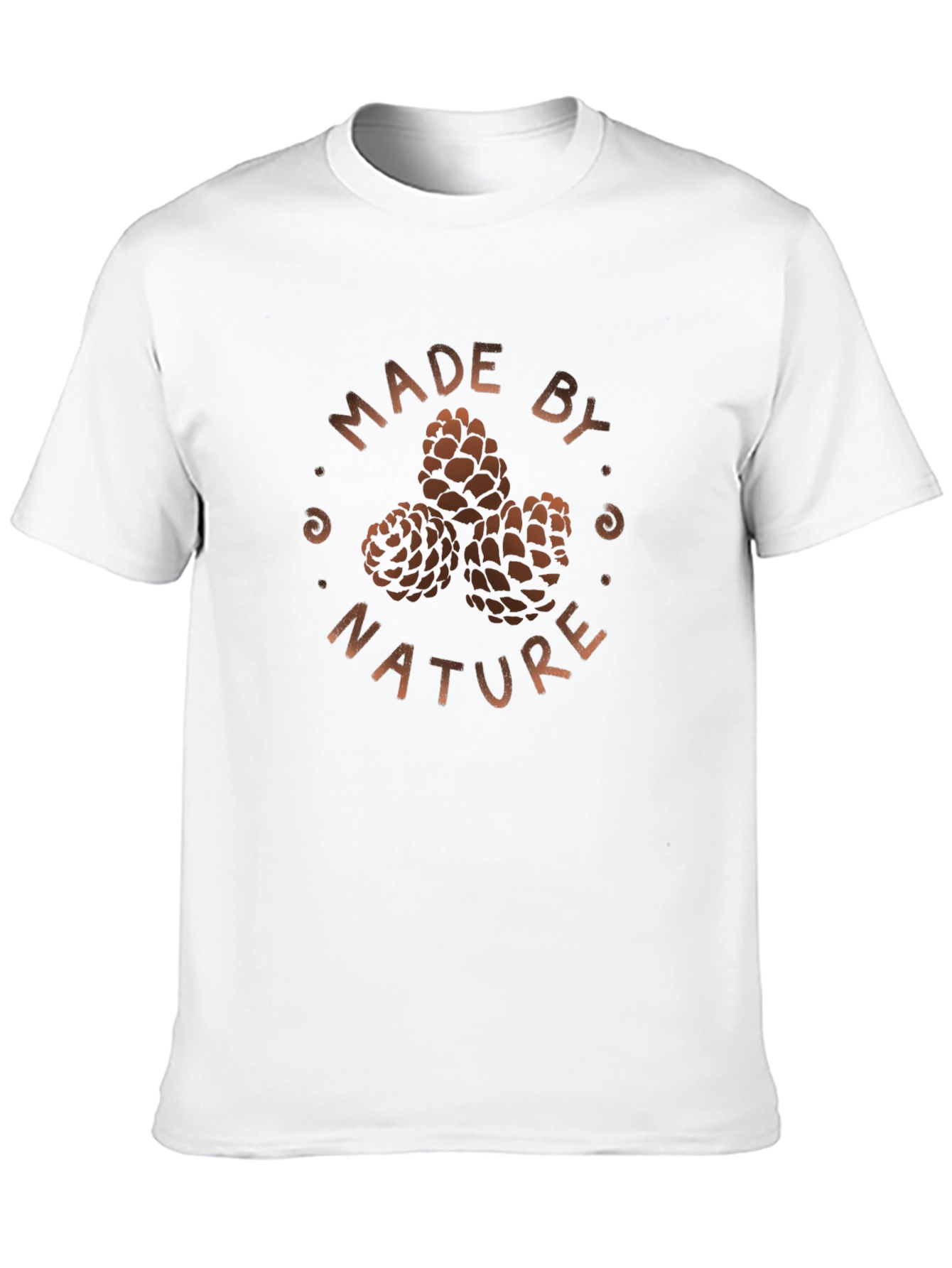 Made by Nature Black Graphic T-Shirt