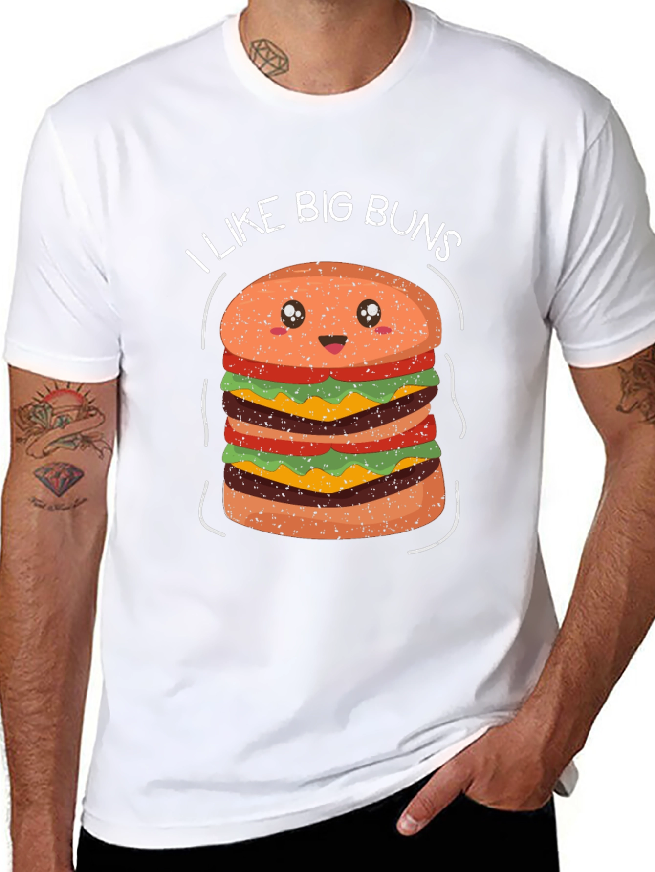 I Like Big Buns Graphic Tee