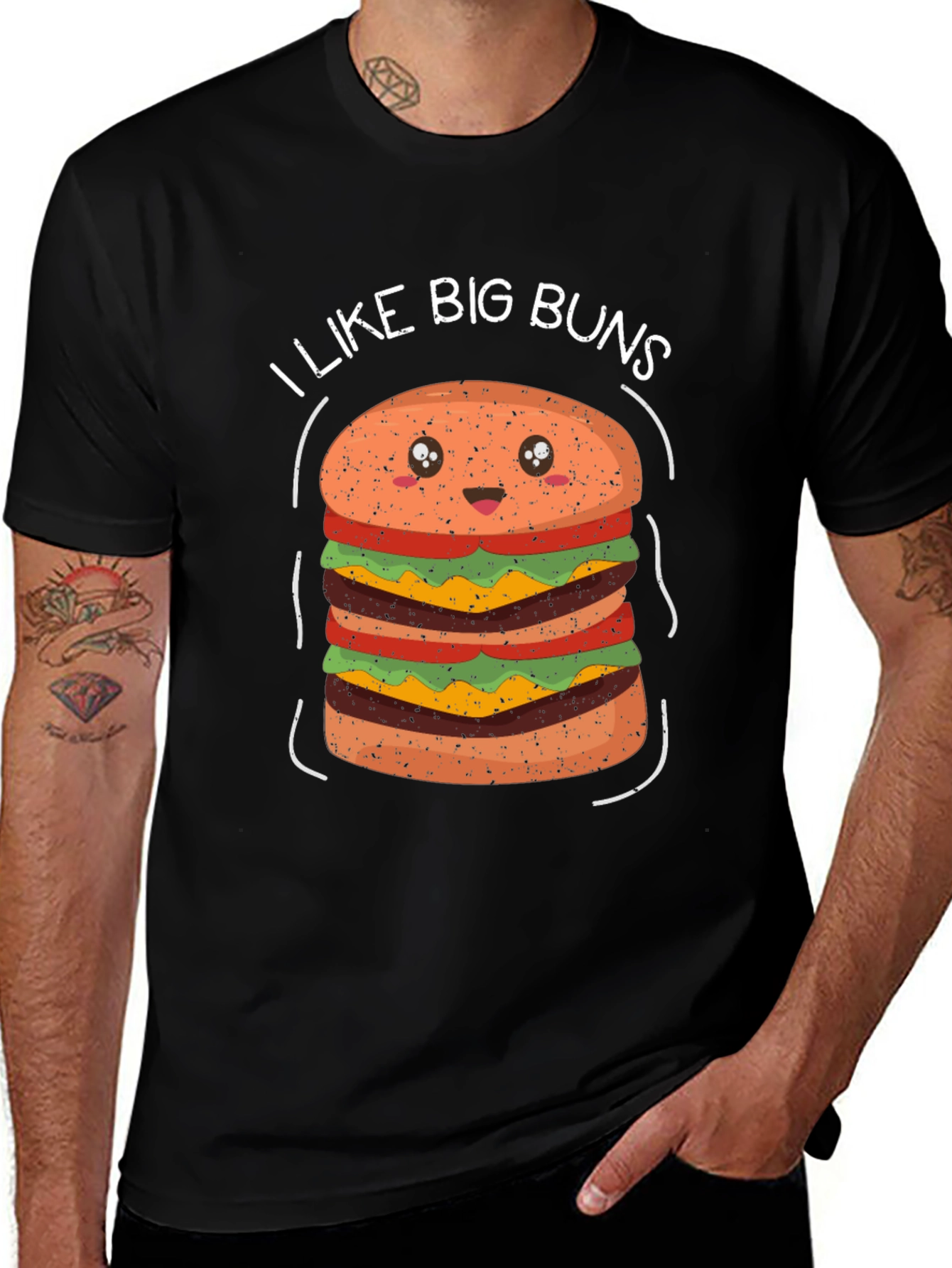 I Like Big Buns Graphic Tee