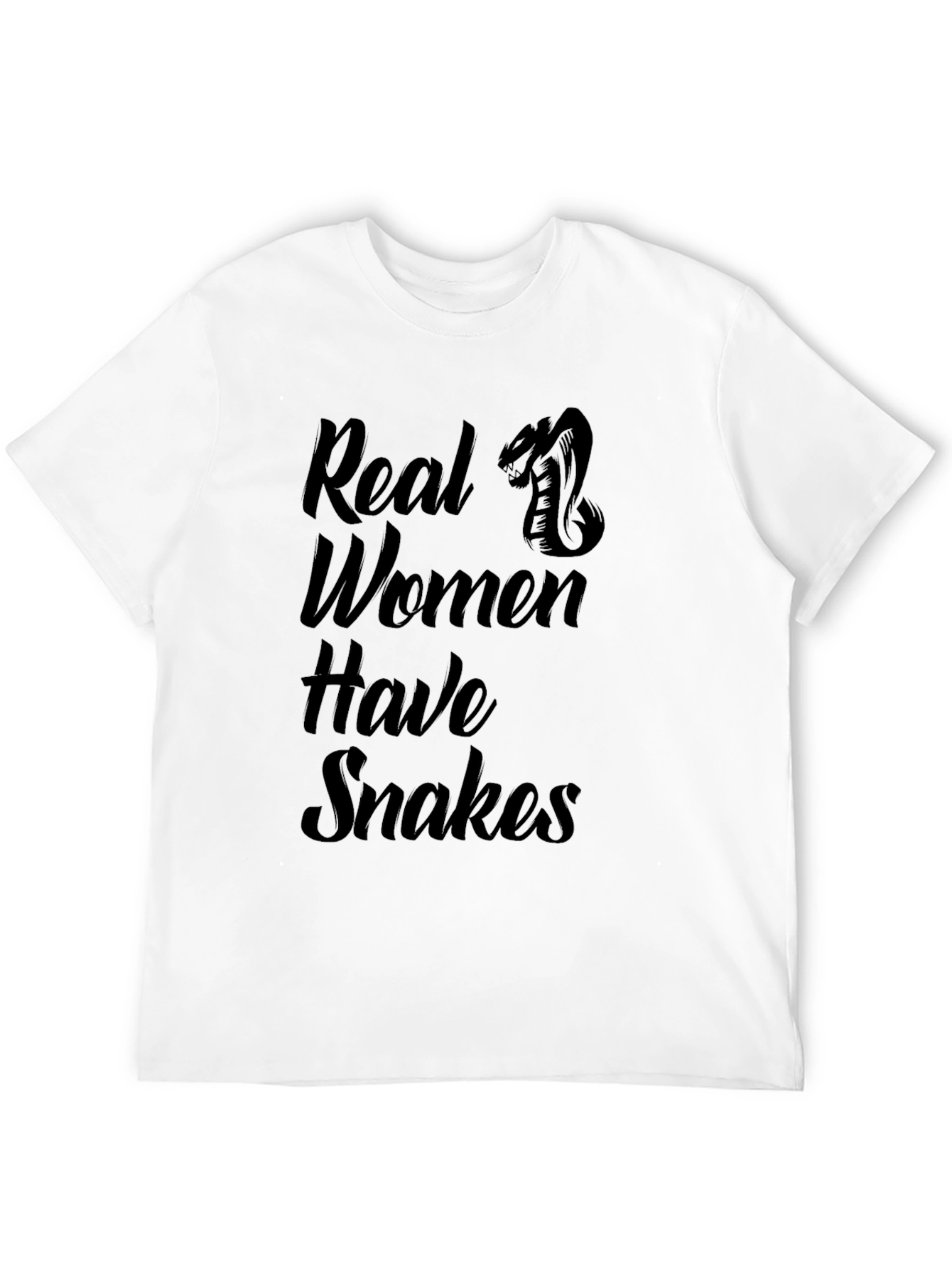 Real Women Have Snakes T-Shirt - Graphic Tee