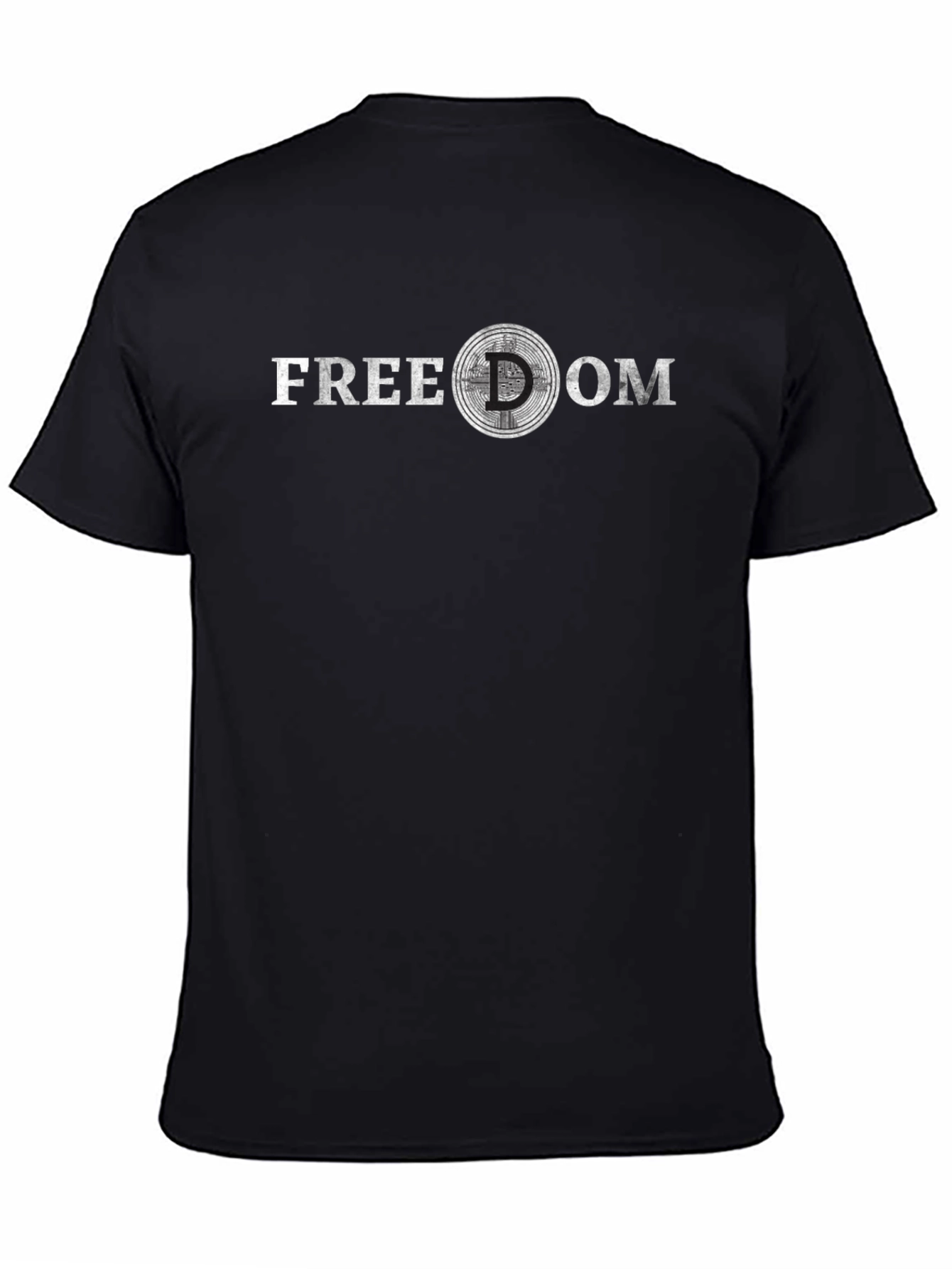 Freedom Graphic Tee - Crypto Design