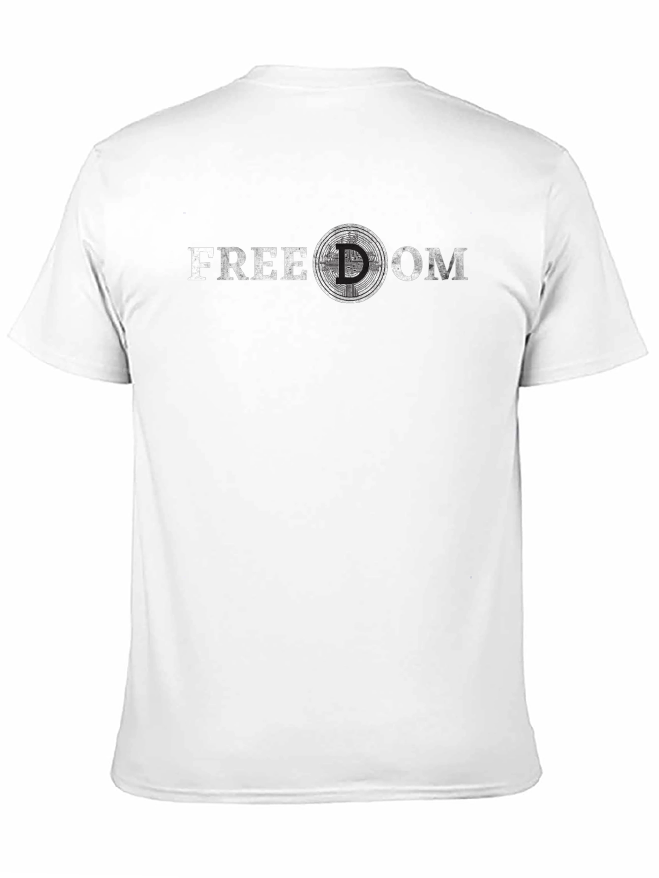 Freedom Graphic Tee - Crypto Design