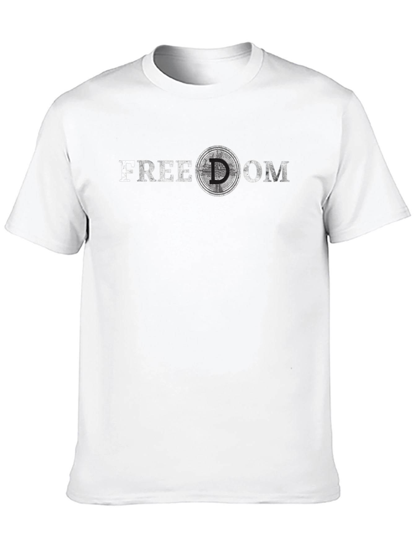Freedom Graphic Tee - Crypto Design