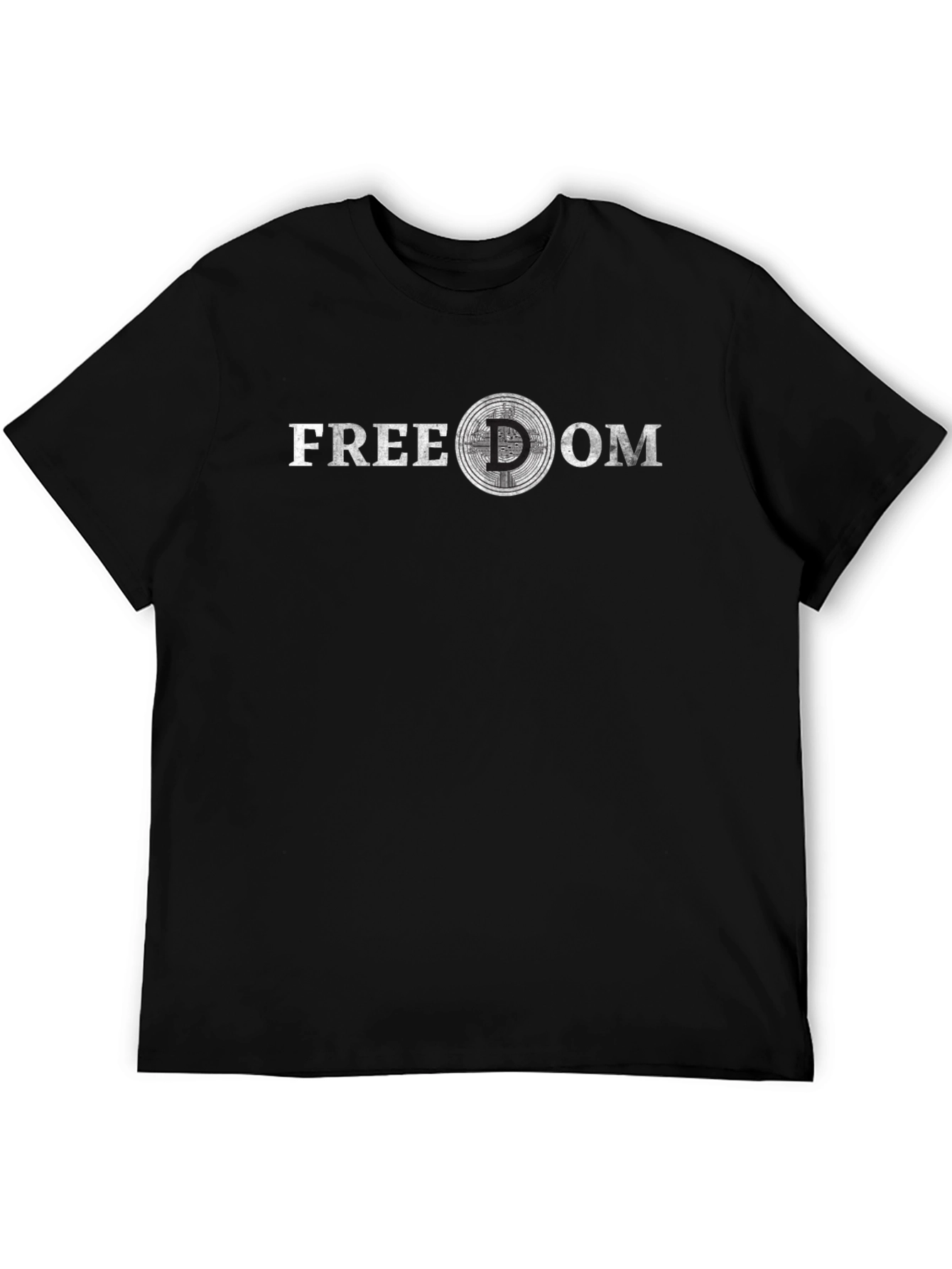 Freedom Graphic Tee - Crypto Design