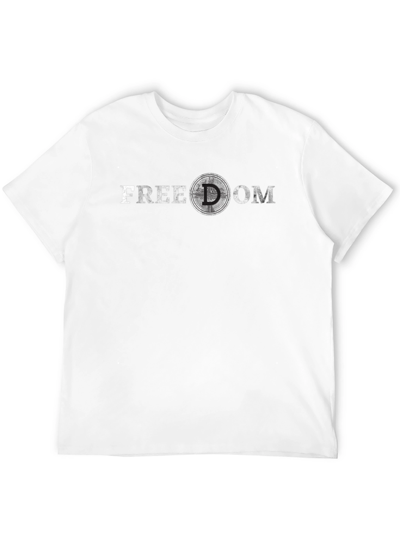 Freedom Graphic Tee - Crypto Design