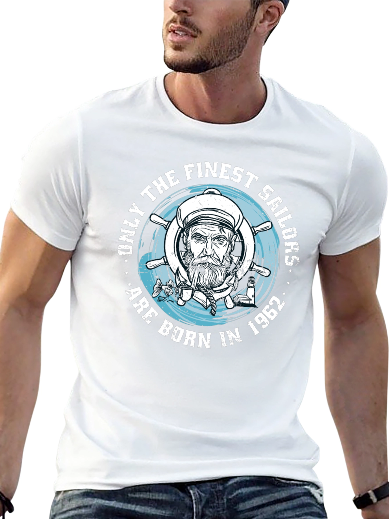 Finest Sailors Born in 1962 Graphic T-Shirt