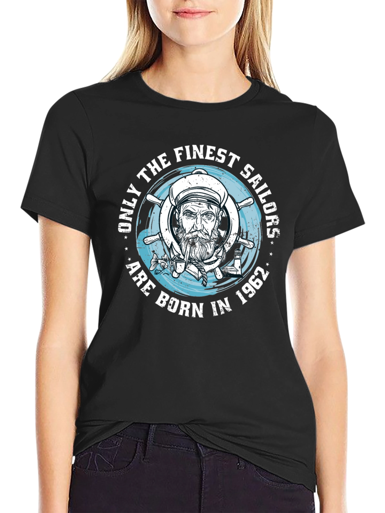 Finest Sailors Born in 1962 Graphic T-Shirt