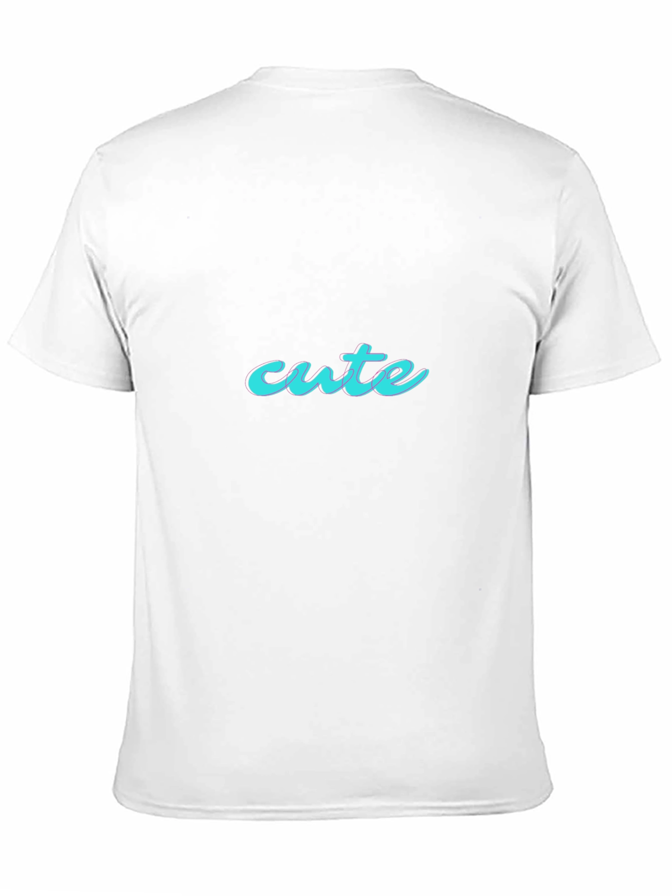 Cute Graphic Print Black T-Shirt