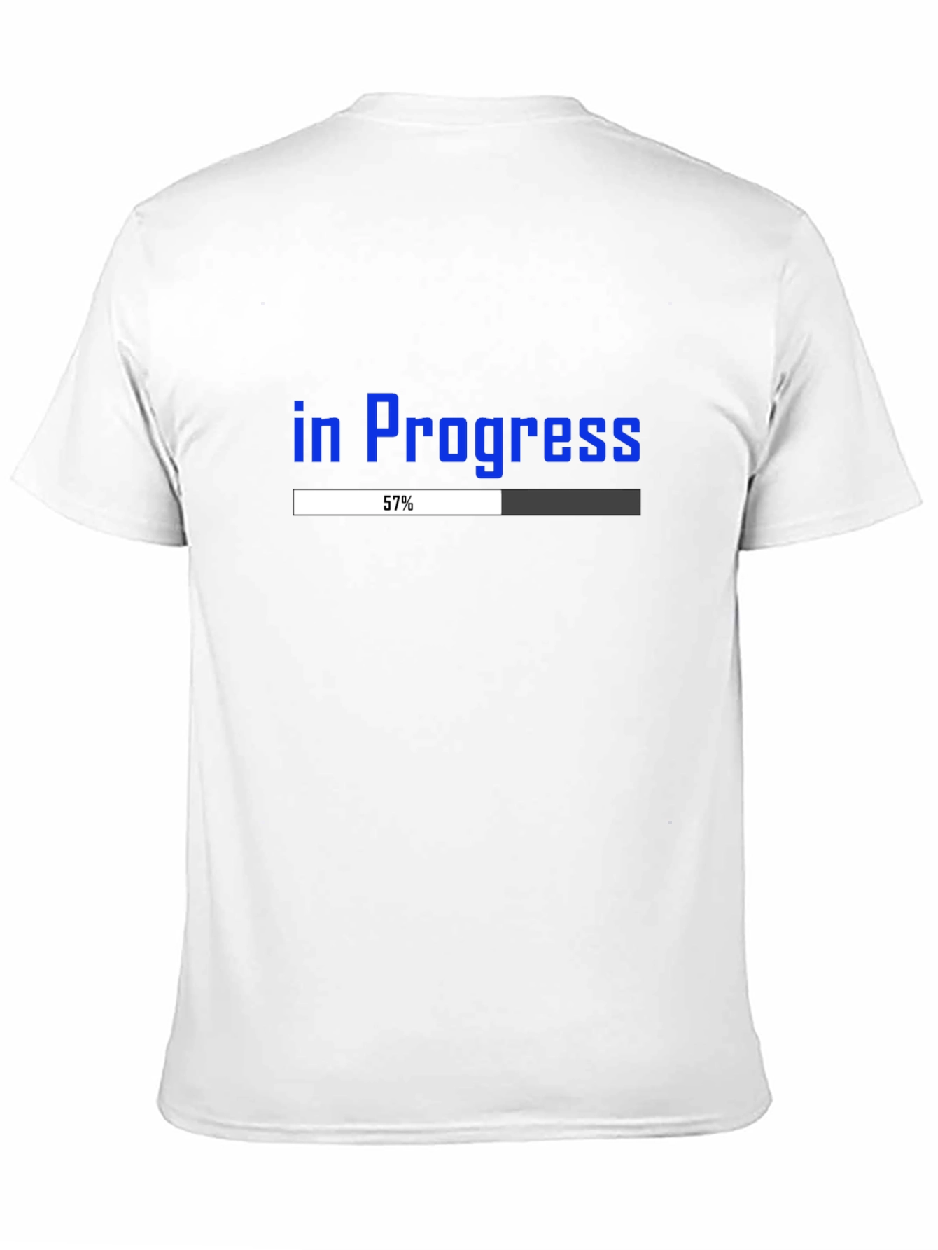 In Progress Loading Bar T-Shirt - Geeky Novelty Tee