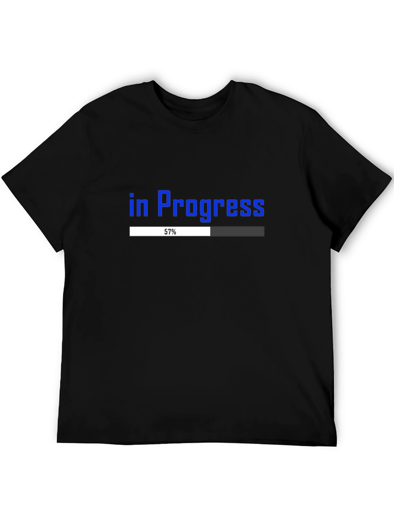 In Progress Loading Bar T-Shirt - Geeky Novelty Tee