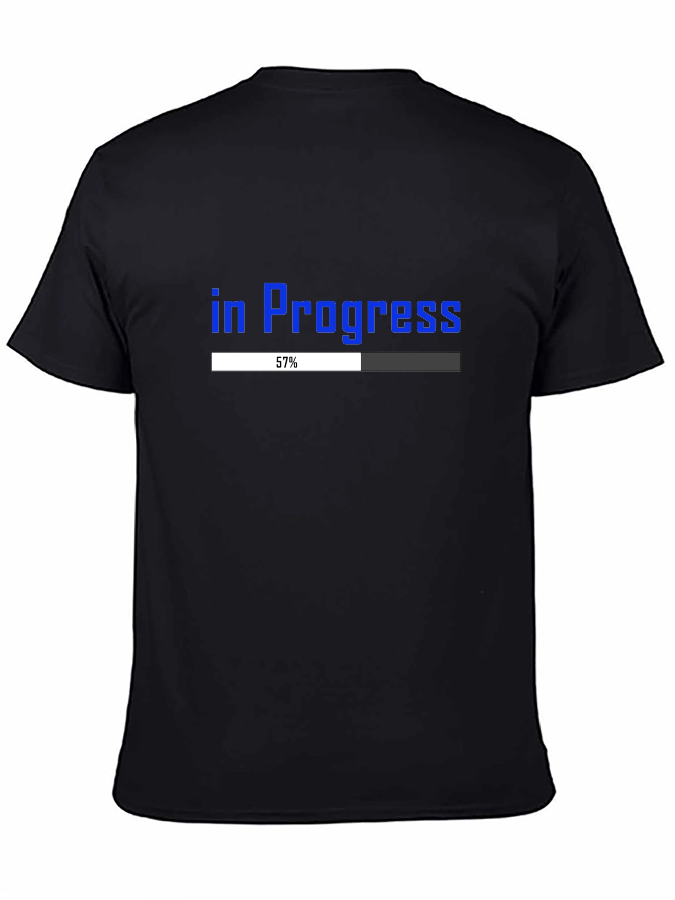 In Progress Loading Bar T-Shirt - Geeky Novelty Tee