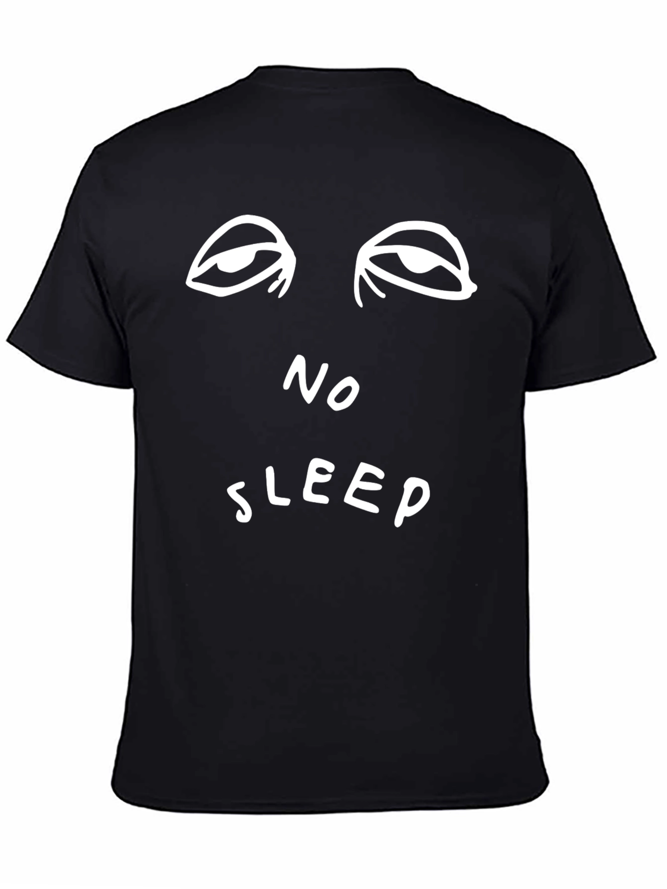 No Sleep Graphic Tee - Black