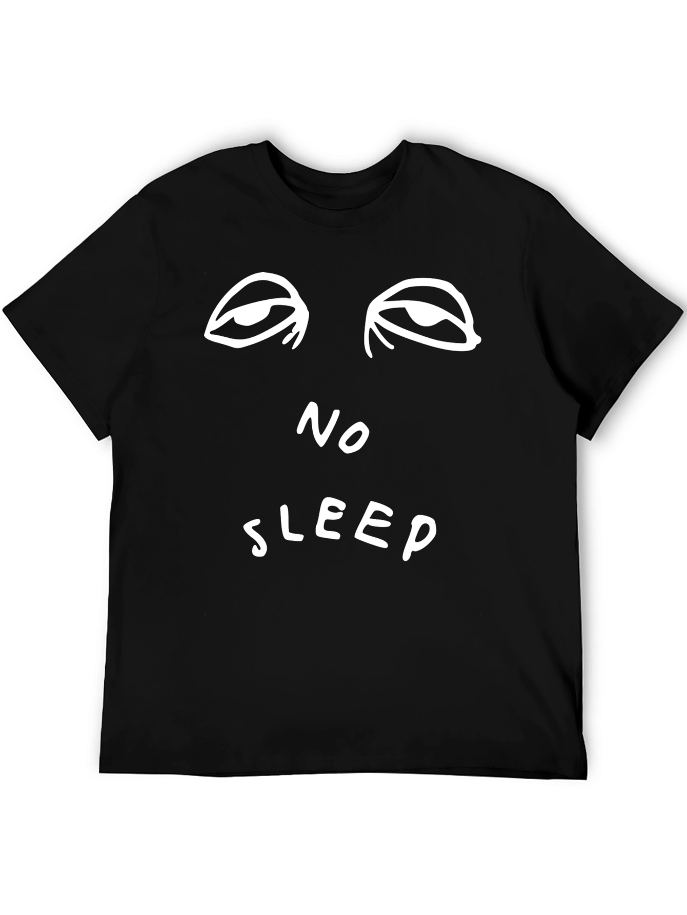 No Sleep Graphic Tee - Black